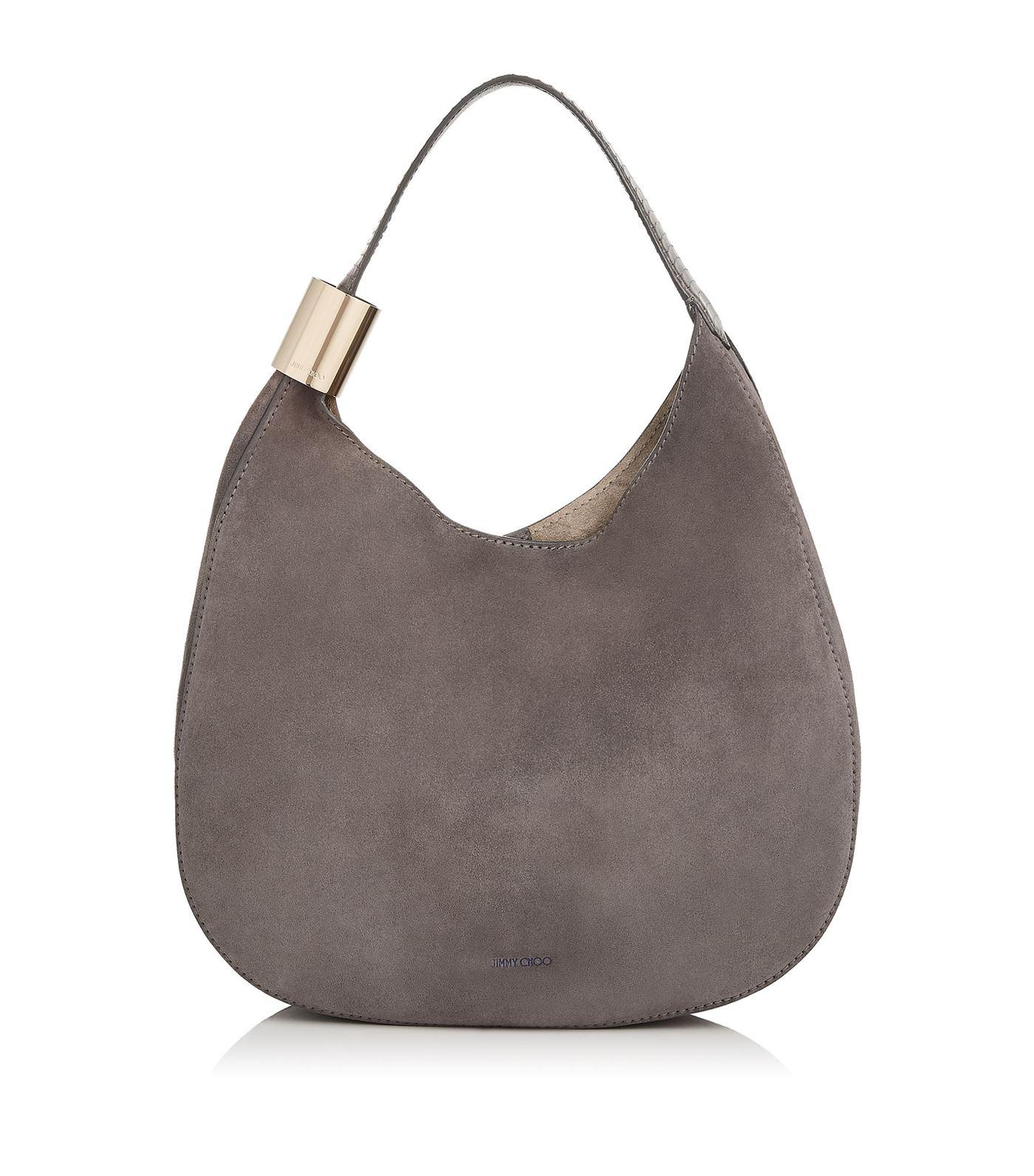 jimmy choo grey bag