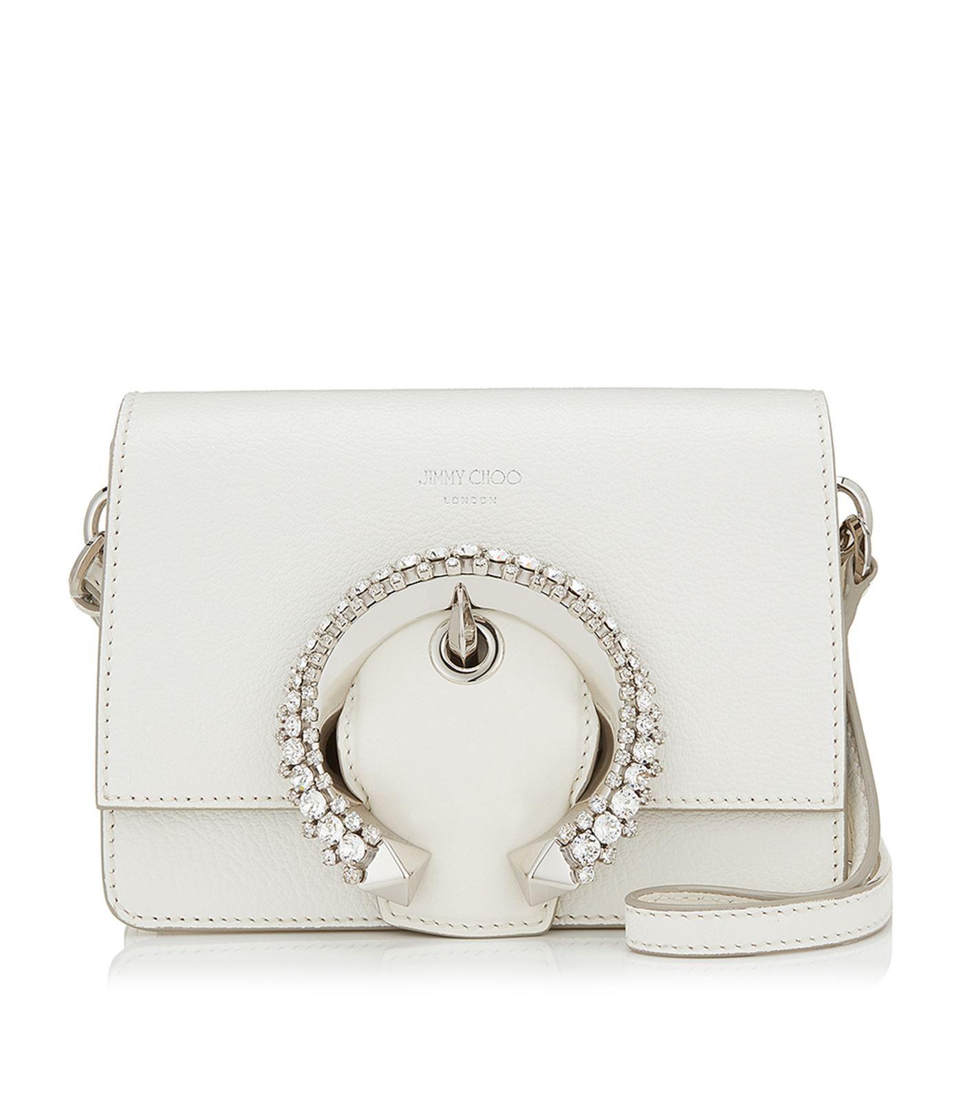 jimmy choo white tote