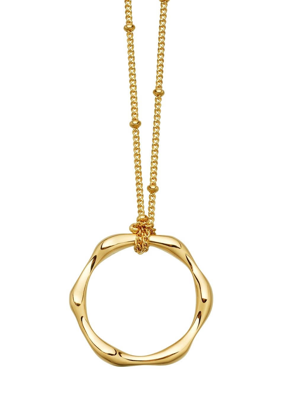 Missoma Magma 18kt Gold Vermeil Necklace in Metallic - Lyst