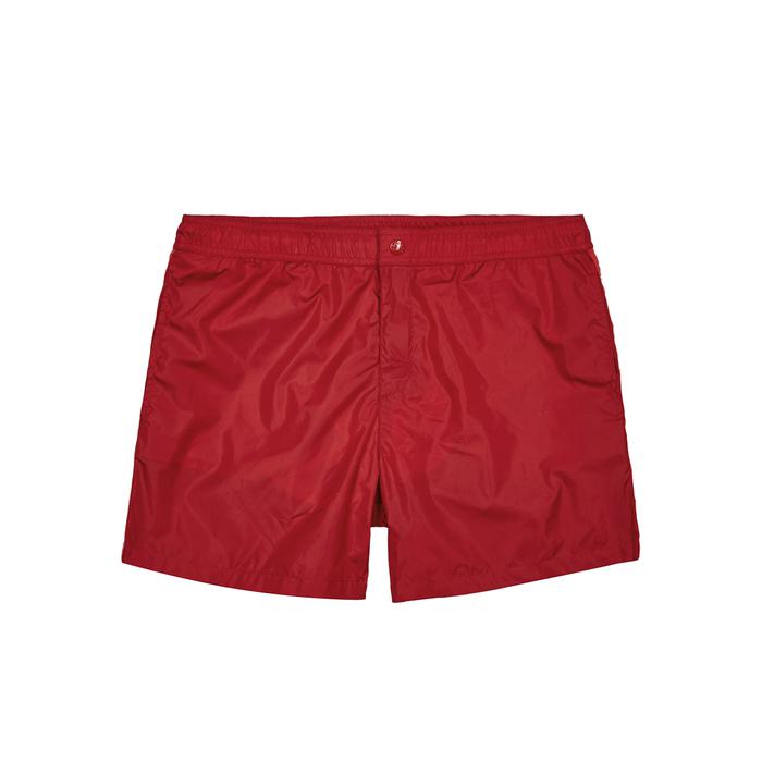 moncler red swim shorts moncler red swim shorts