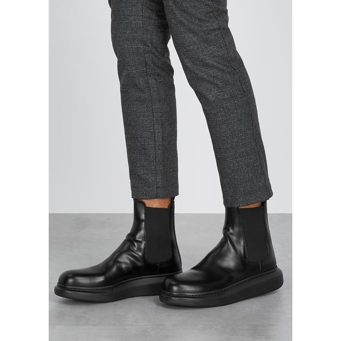 alexander mcqueen hybrid chelsea boots womens