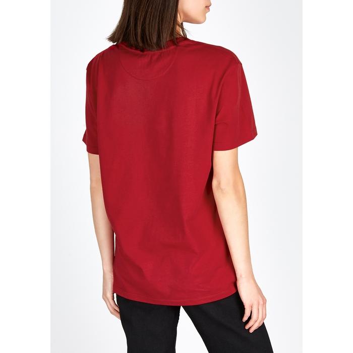 vltn red t shirt