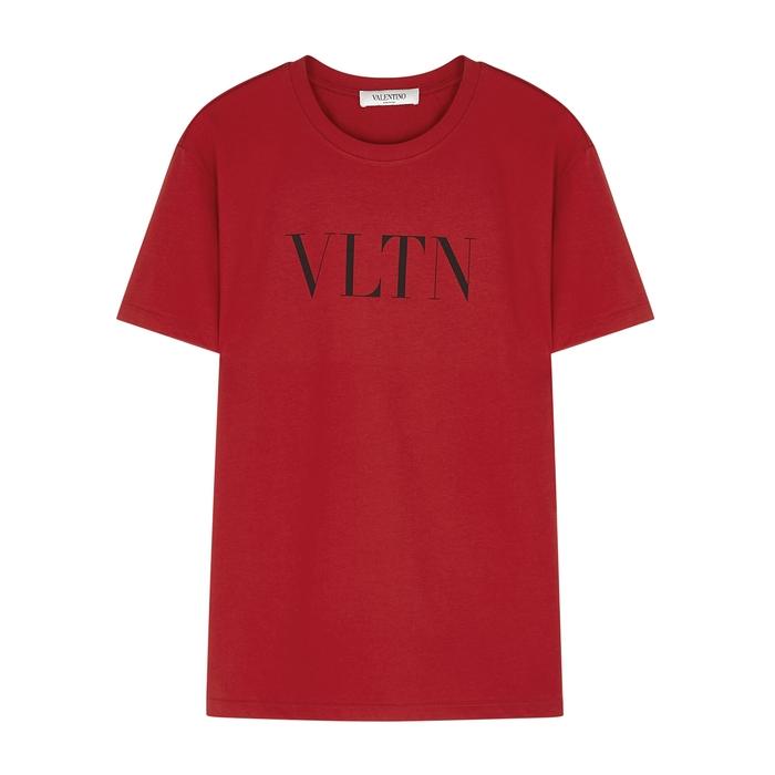 vltn red t shirt