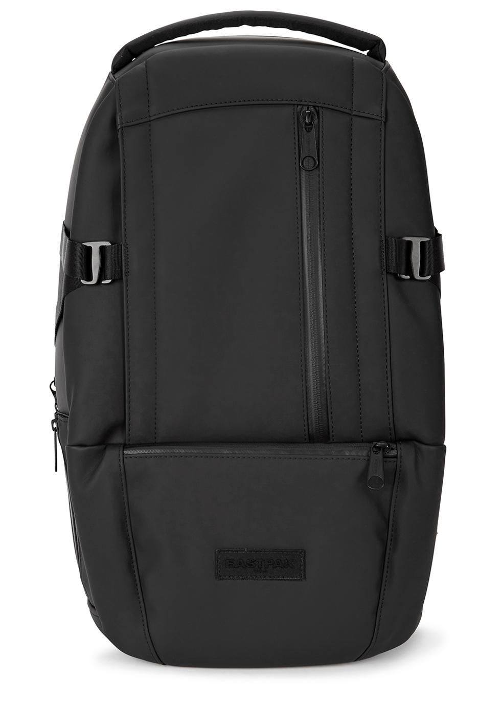 Lyst - Eastpak Floid Steelth Black Faux Leather Backpack in Black for Men