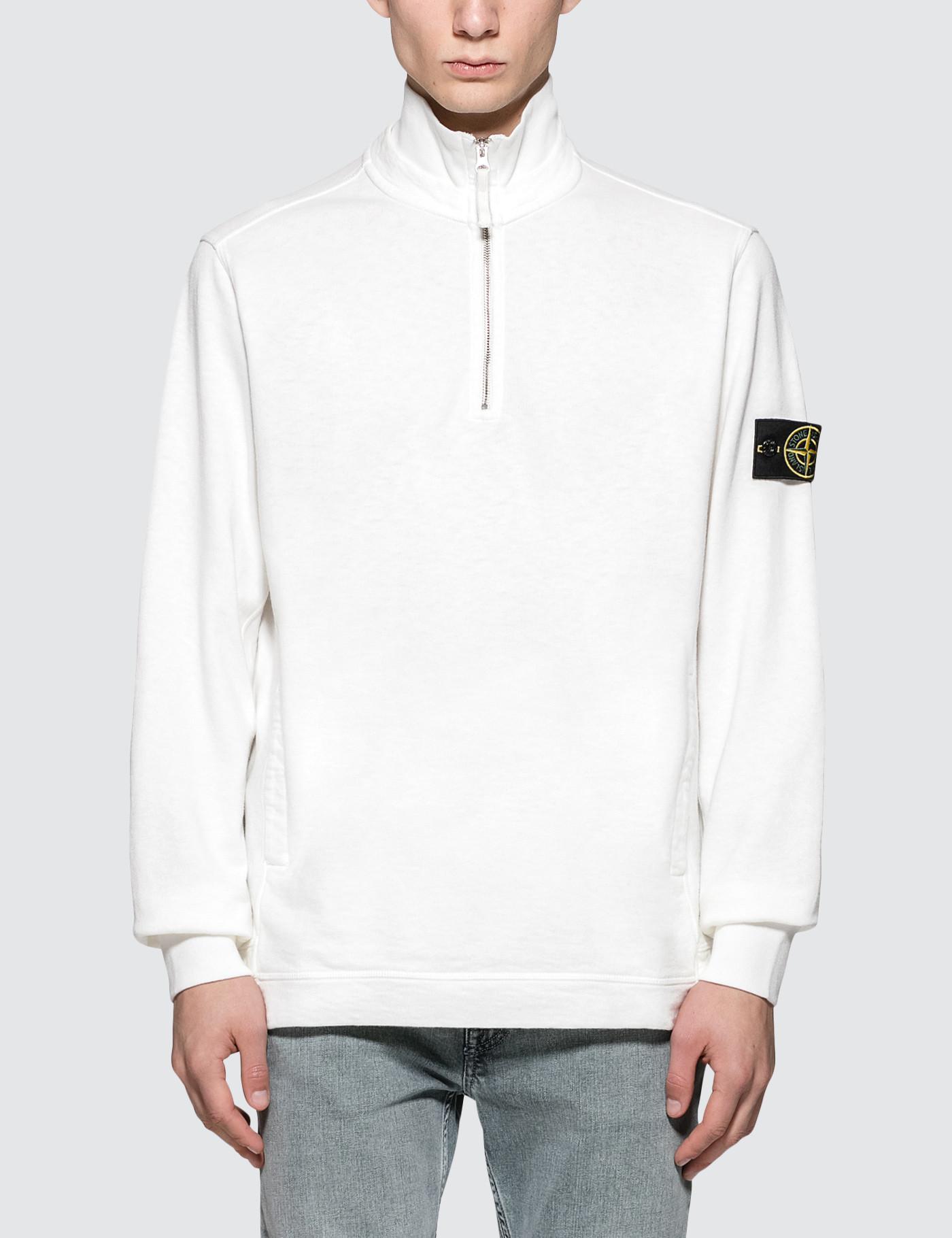 stone island sweatshirt zip