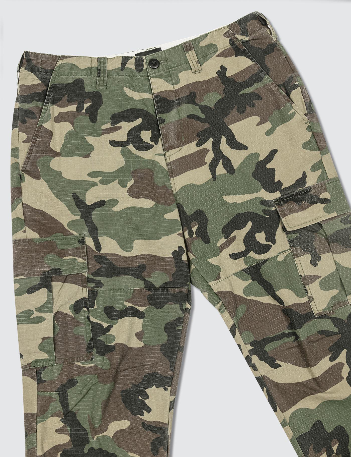 stussy wool cargo pants