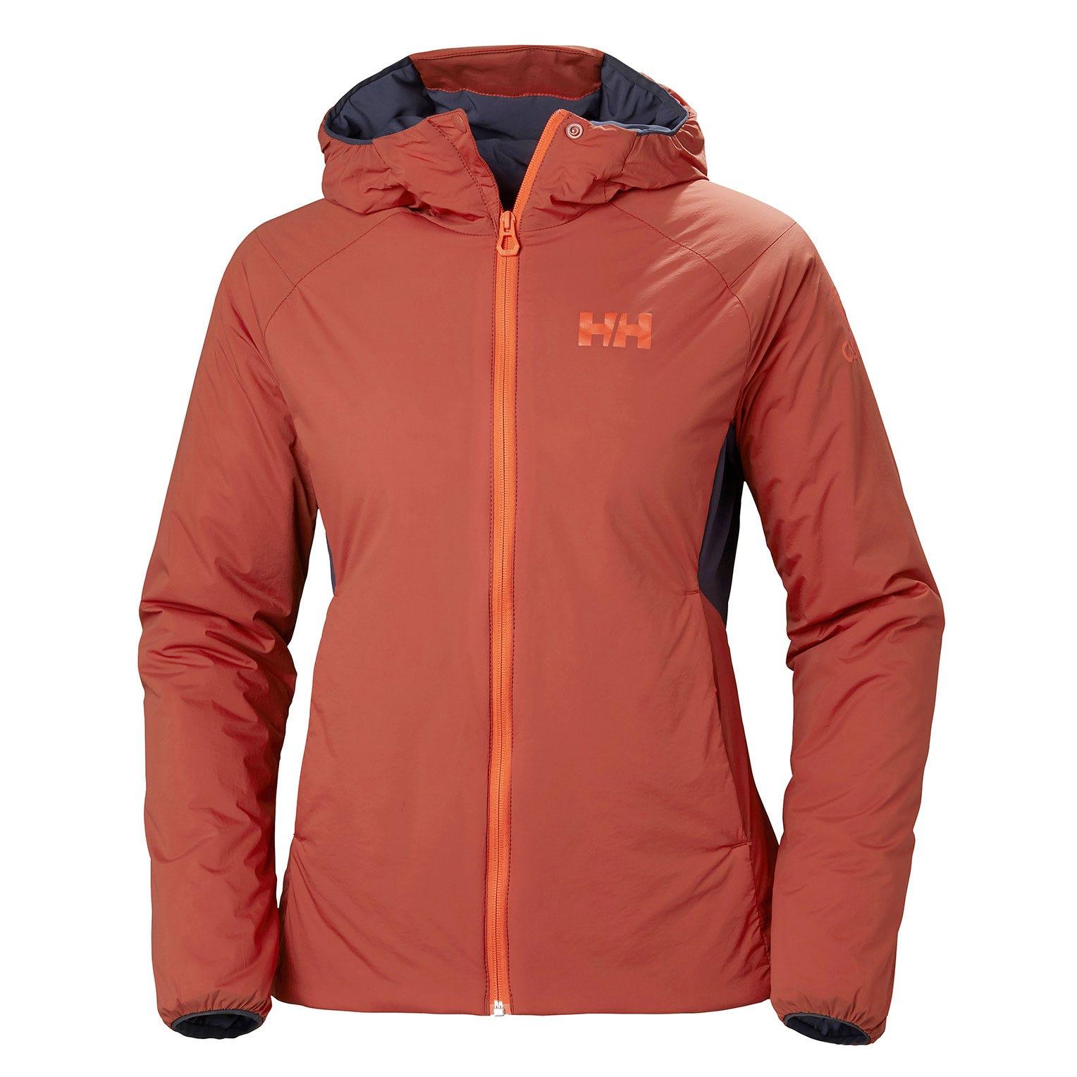 Helly Hansen Odin Stretch Hooded Insulator Hiking Jacket Red Lyst