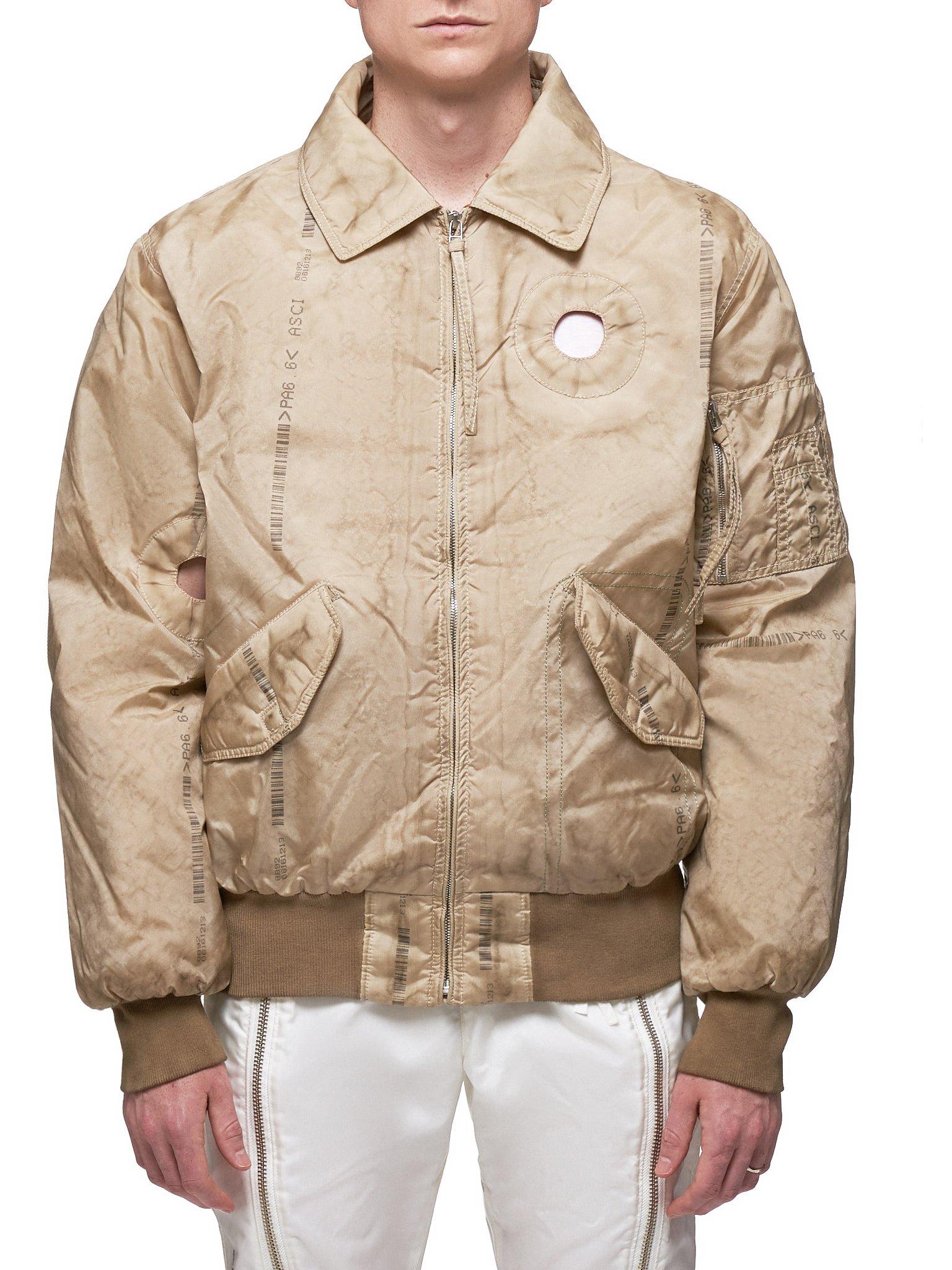 KANGHYUK Readymade Airbag Flight Jacket in Natural for Men Lyst