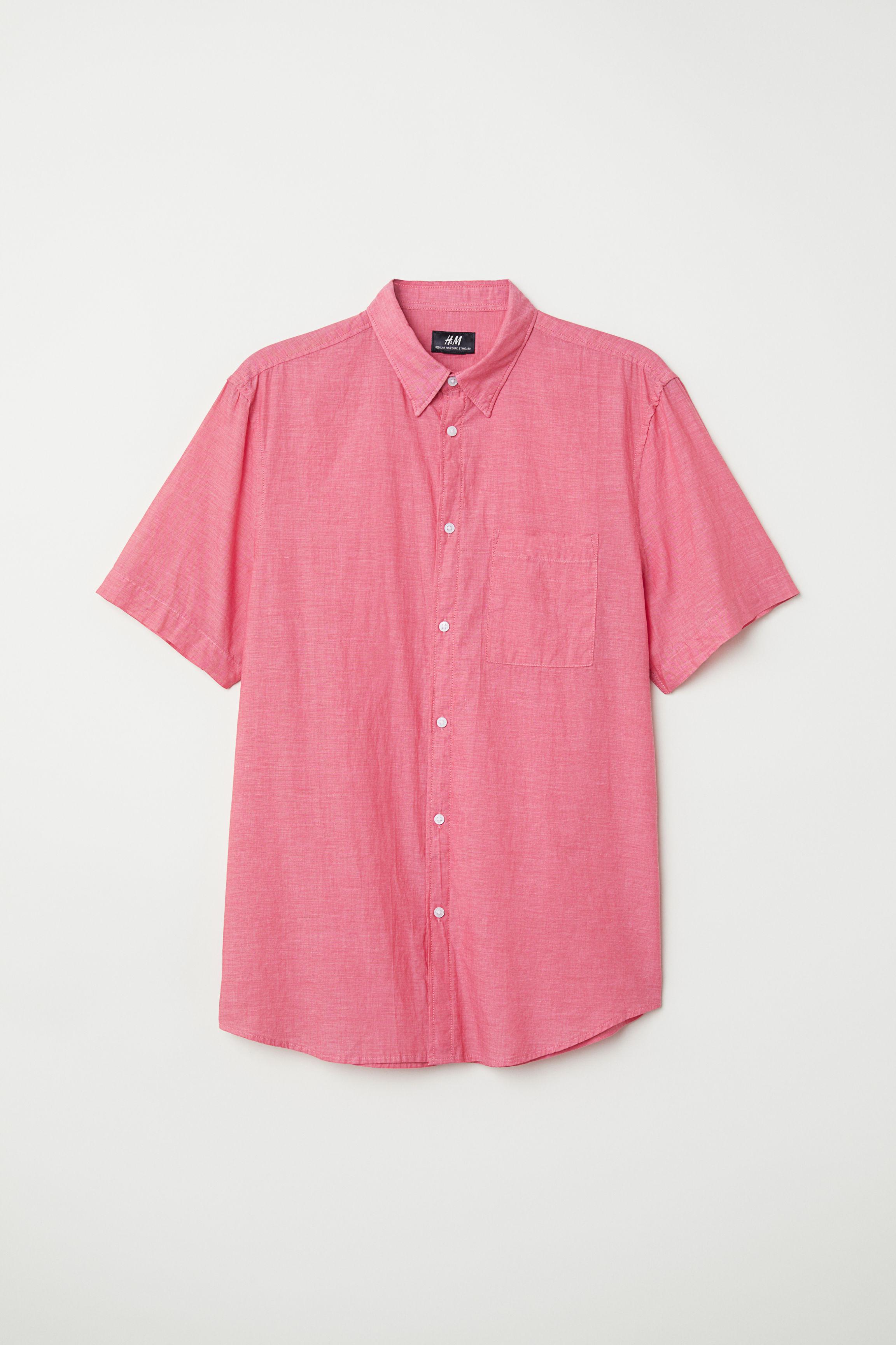 h and m cotton shirt