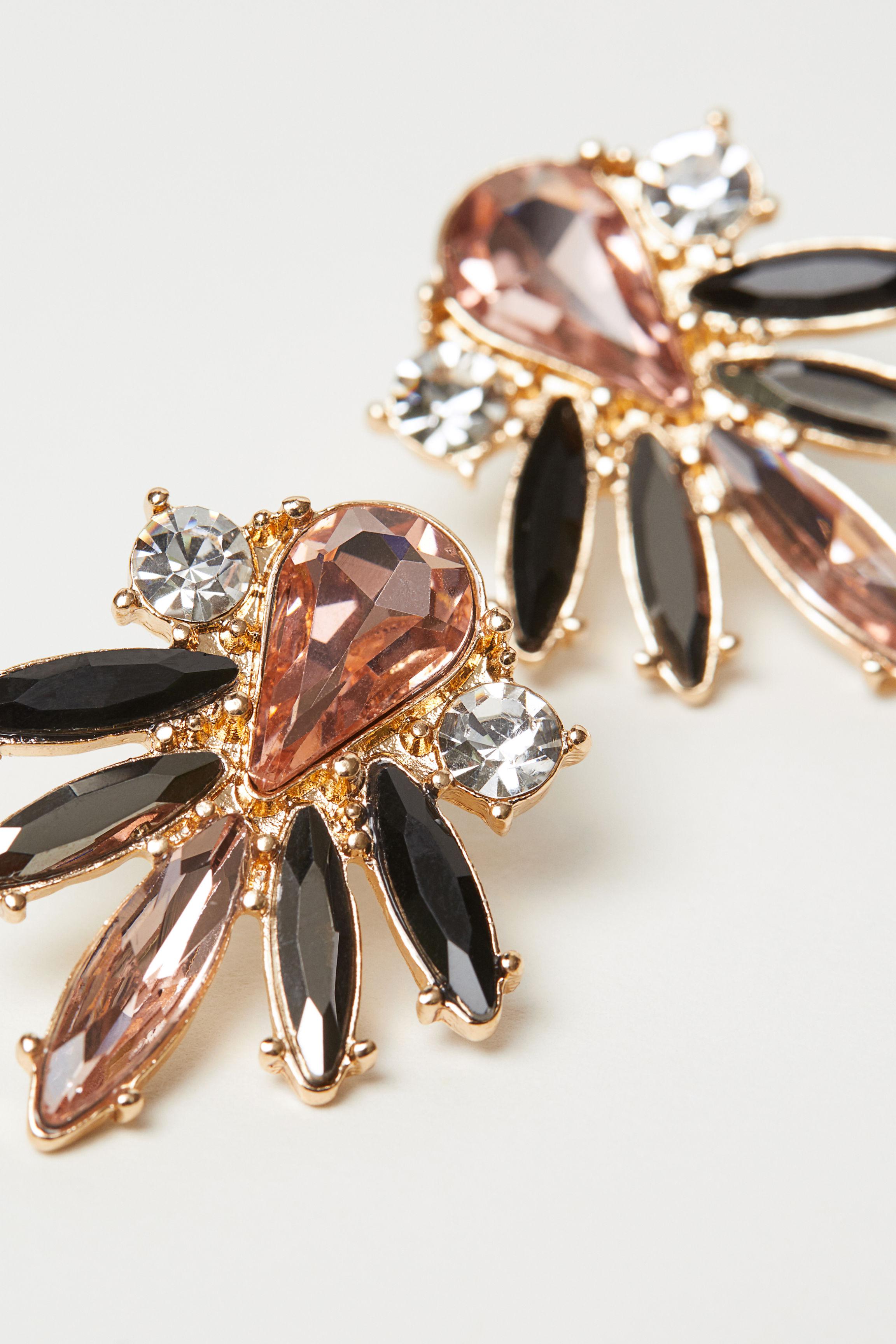 Lyst H&M Sparkly Earrings