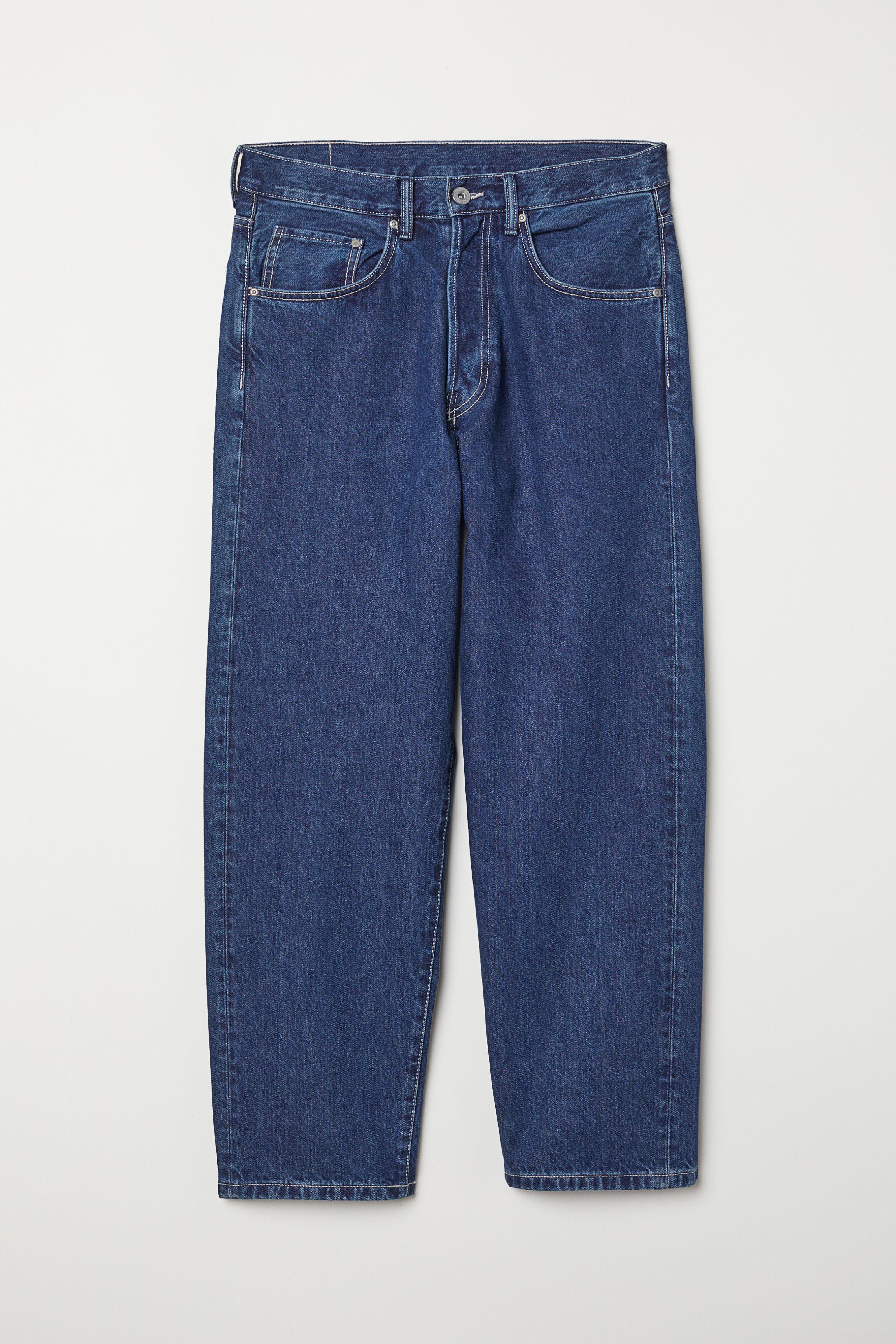 H&M Baggy Jeans in Blue for Men - Lyst
