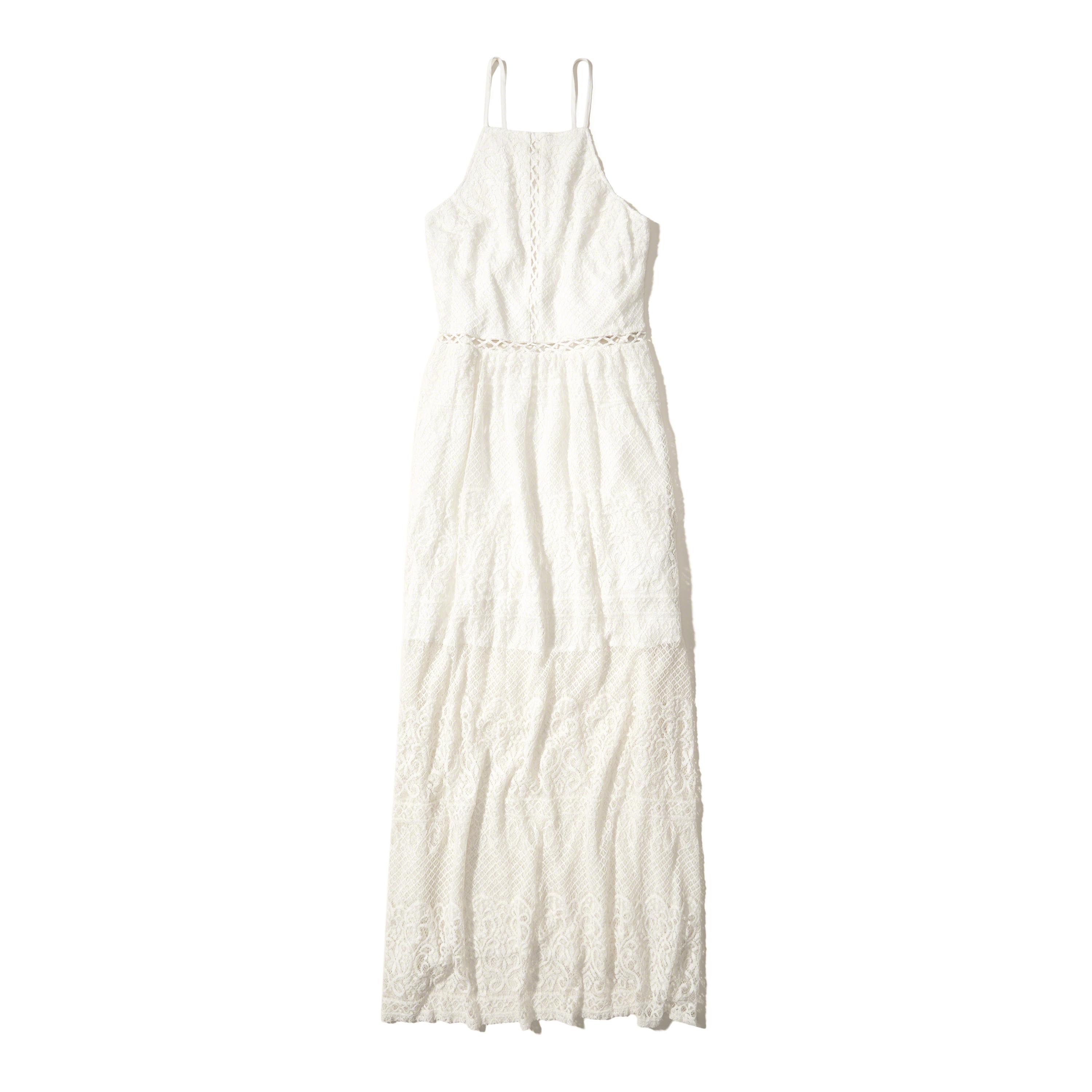hollister white lace dress Online 