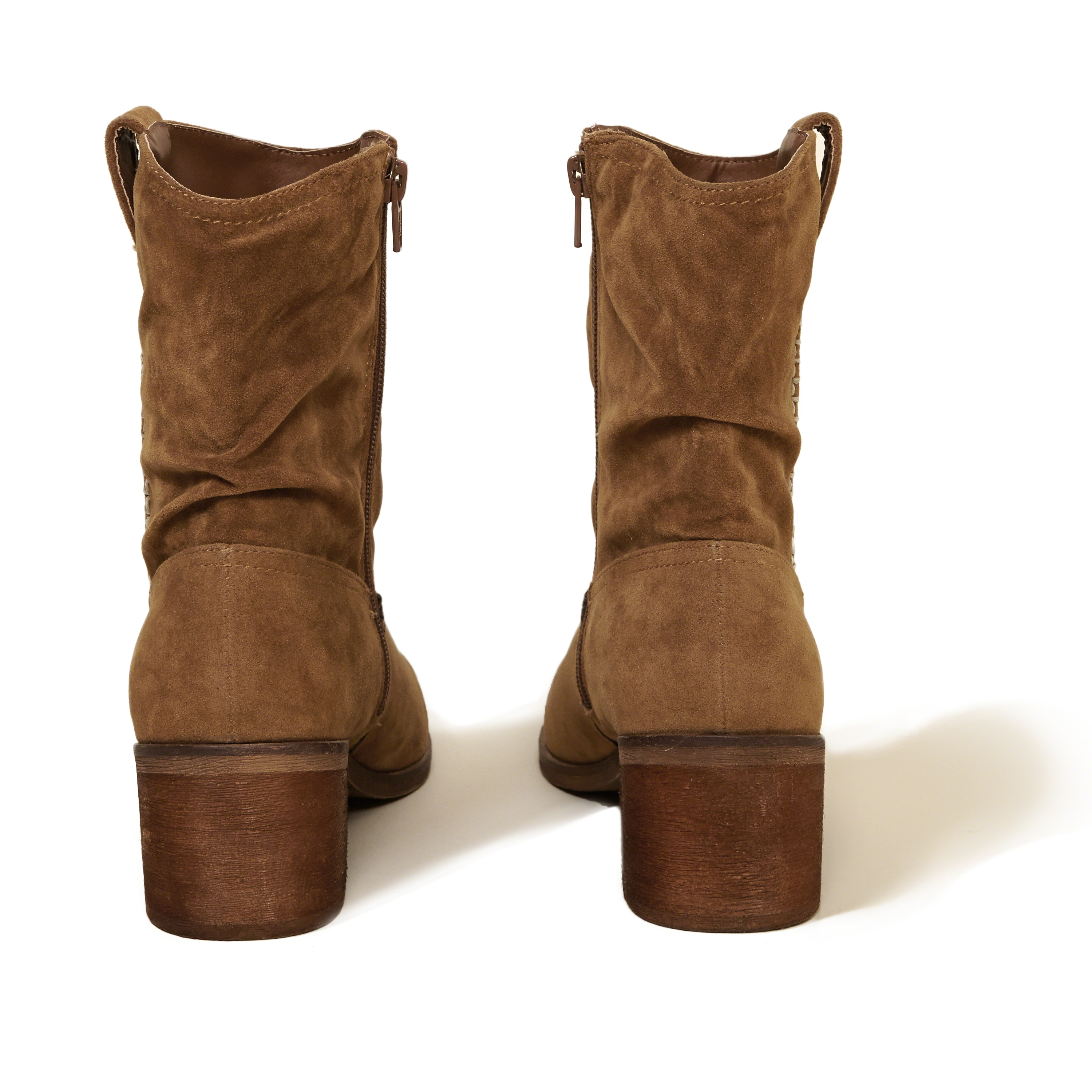 brown slouch boot