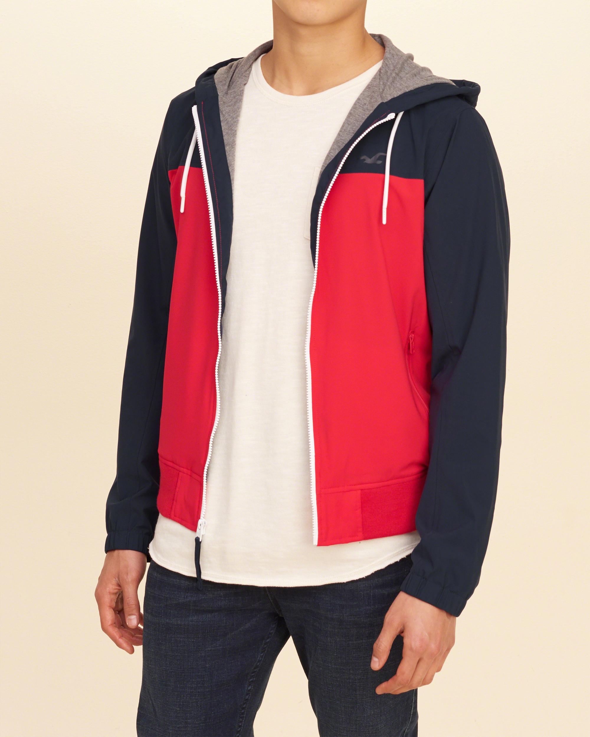 hollister wind breakers