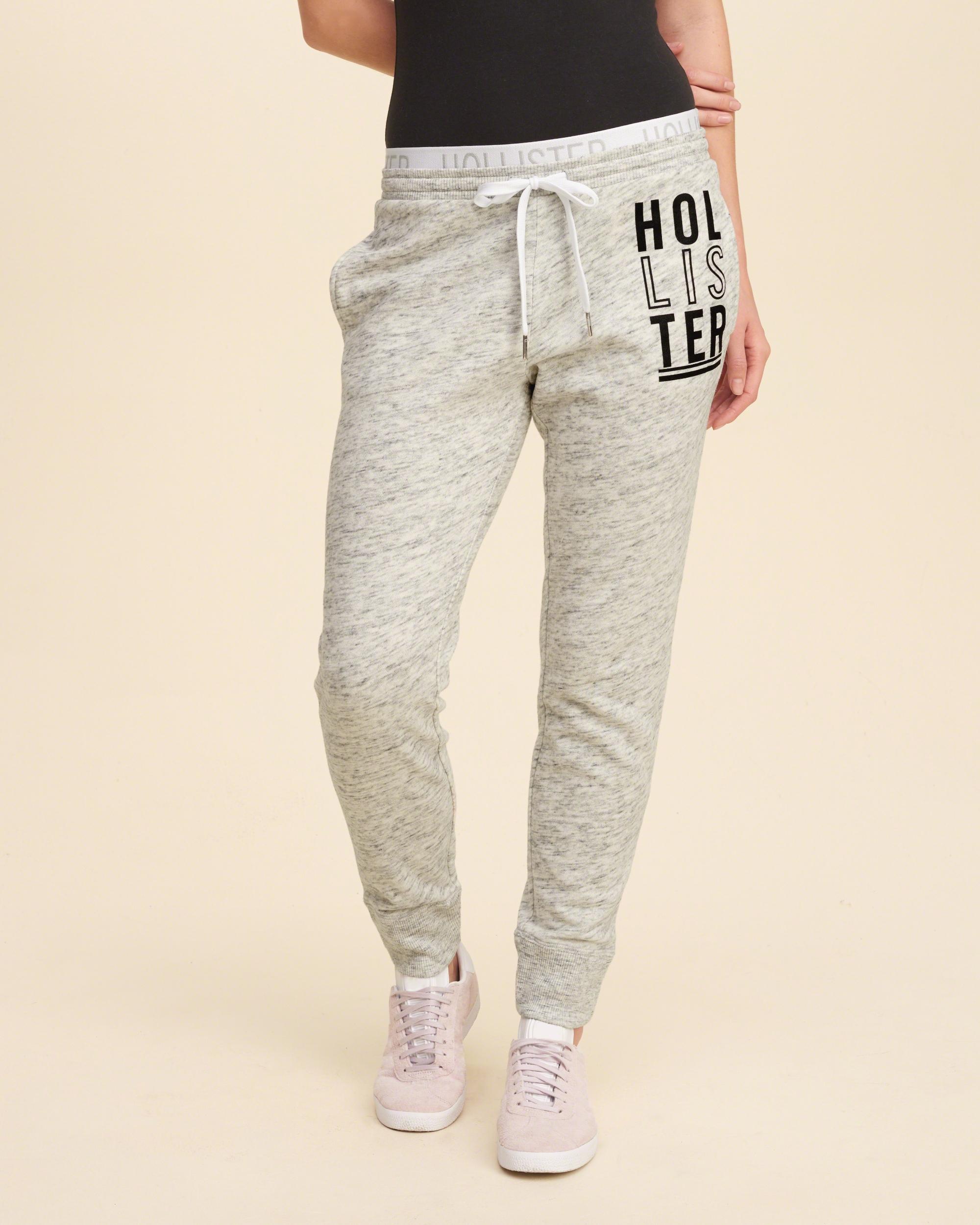 hollister army joggers