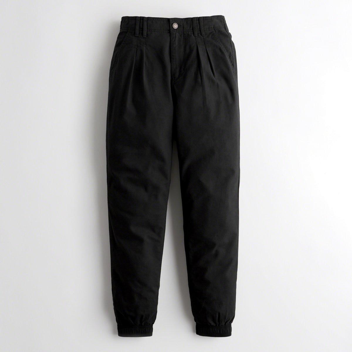 hollister army joggers