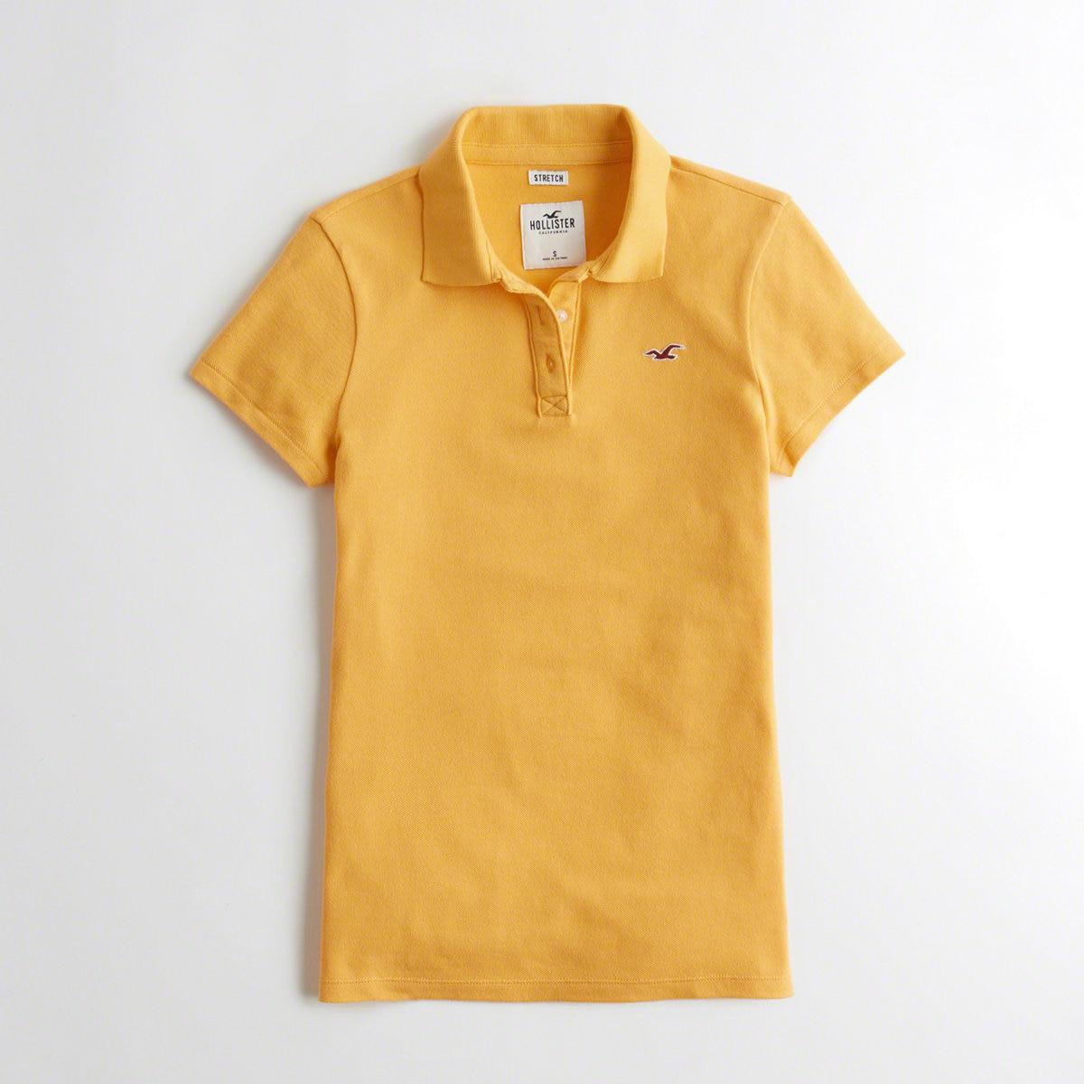 hollister yellow shirt