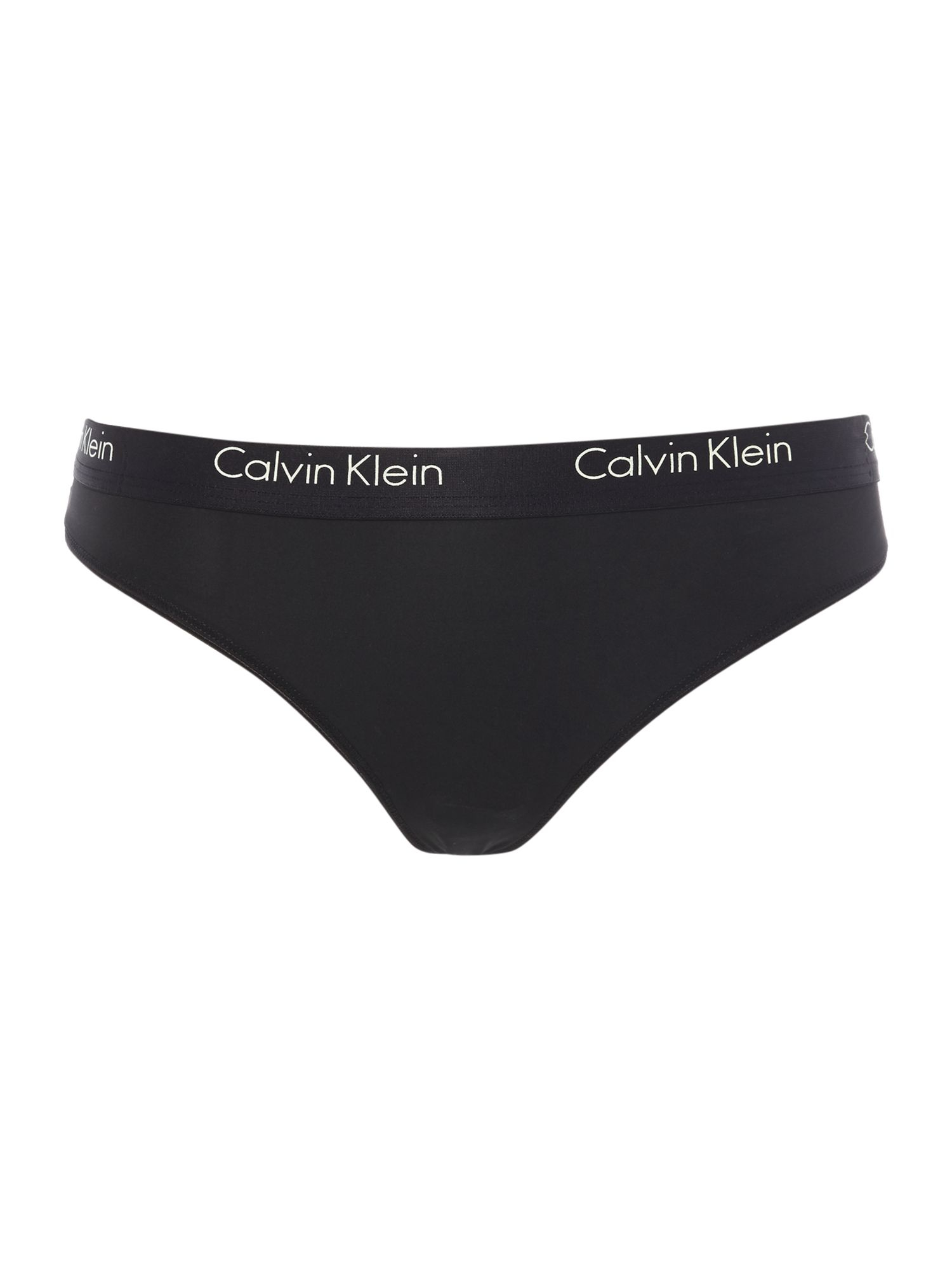 Calvin klein Ck One Micro Thong in Black | Lyst