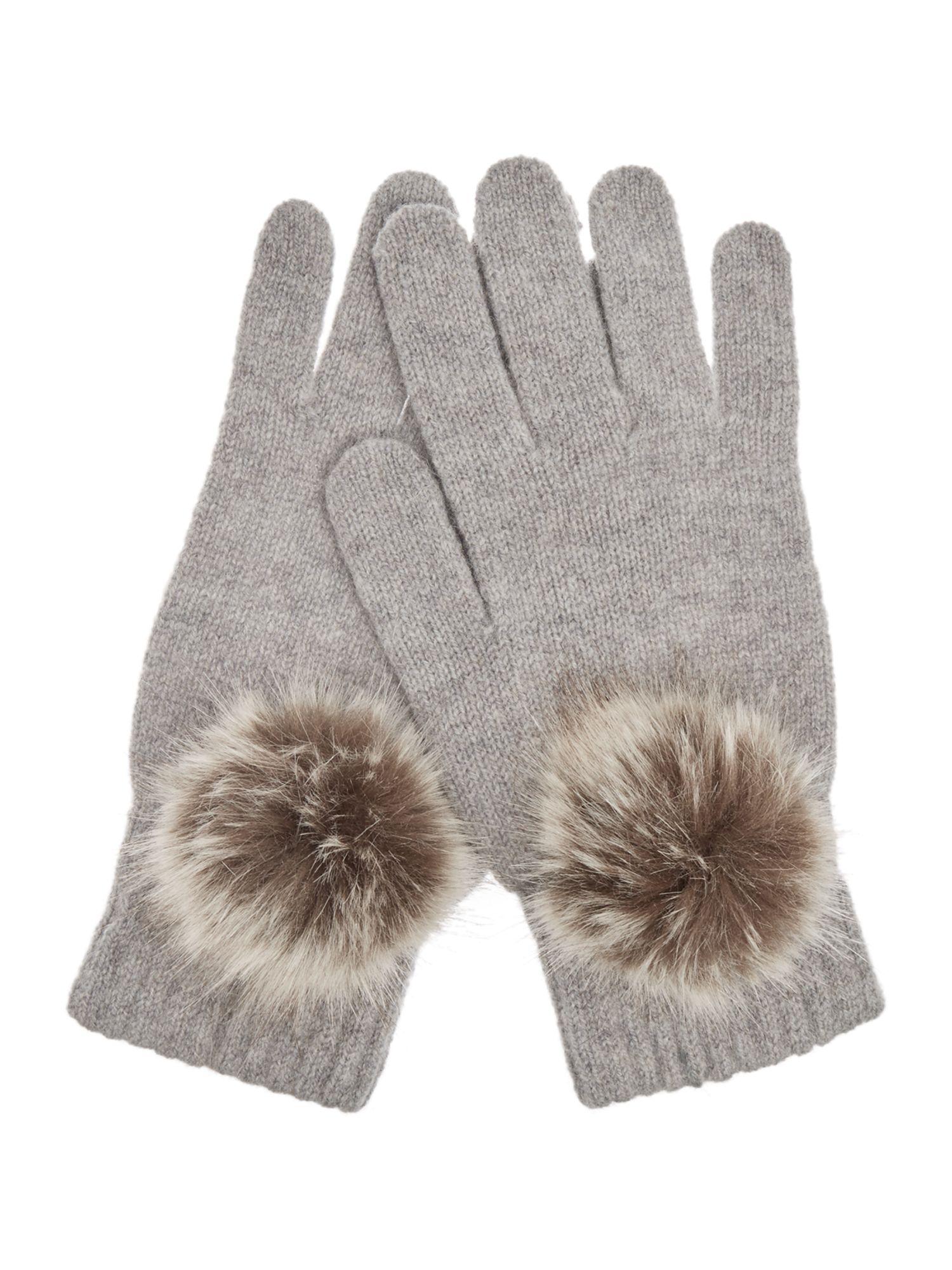 pom pom fur gloves Pom Helen Fur Knitted Faux With Lambswool moore Pom Gloves pom pom fur gloves Pom Helen Fur Knitted Faux With Lambswool moore Pom Gloves
