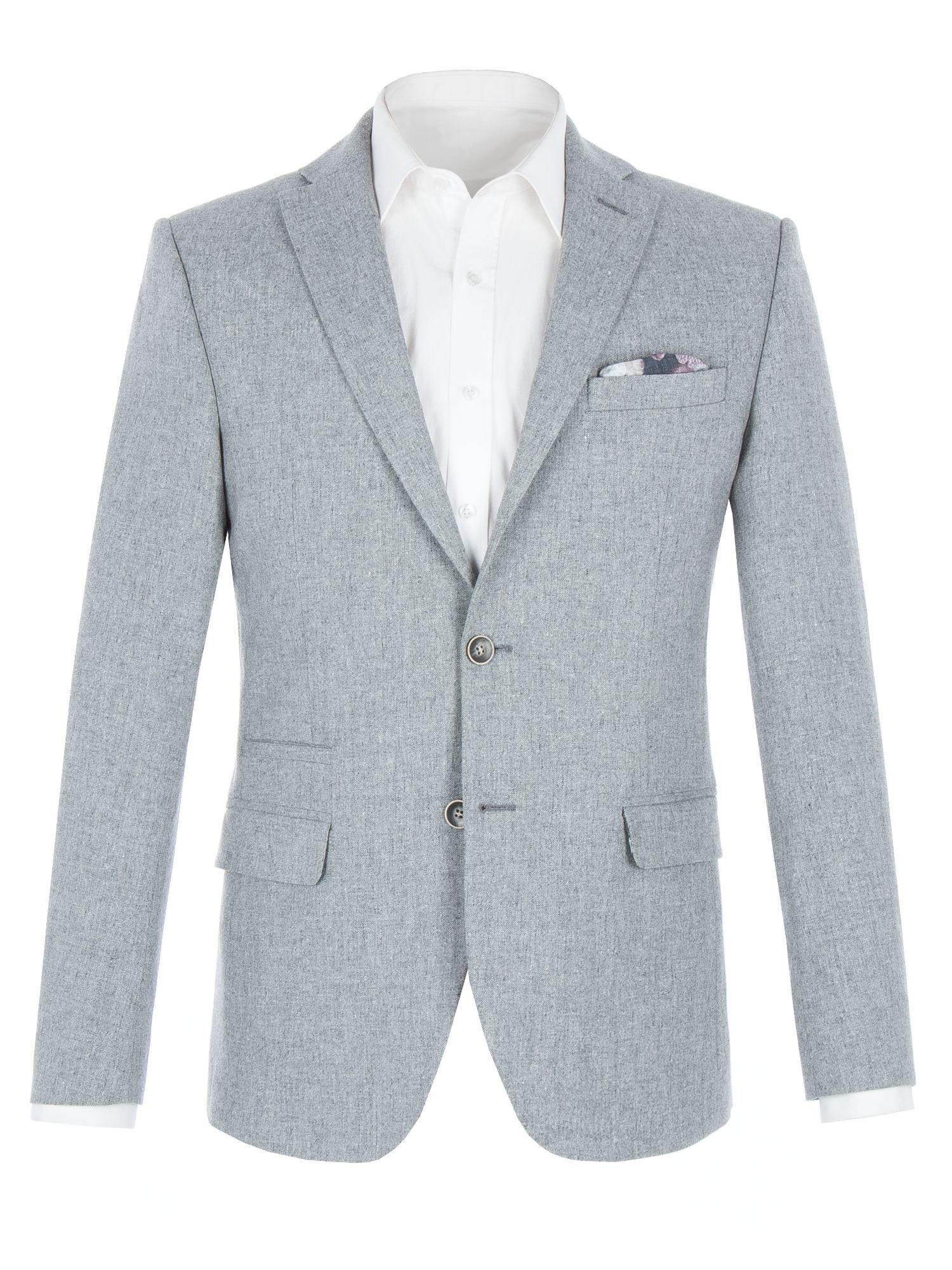 Alexandre of england Berwick Grey Speckle Jacket in Gray for Men | Lyst