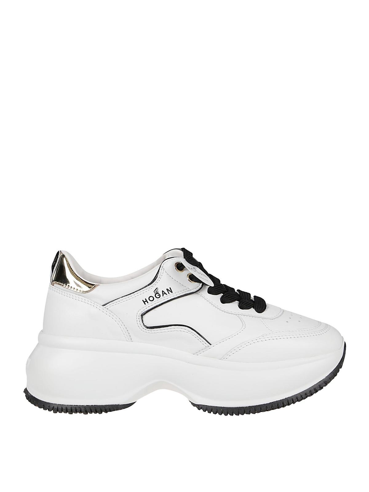 Hogan Leather Maxi 1 Active White Sneakers for Men - Lyst