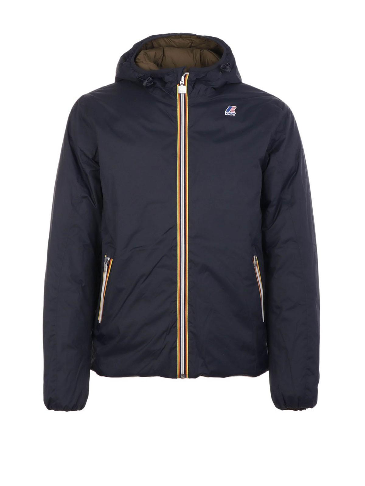 KWay Synthetic Jacques Thermo Plus Puffer Jacket in Blue for Men Lyst