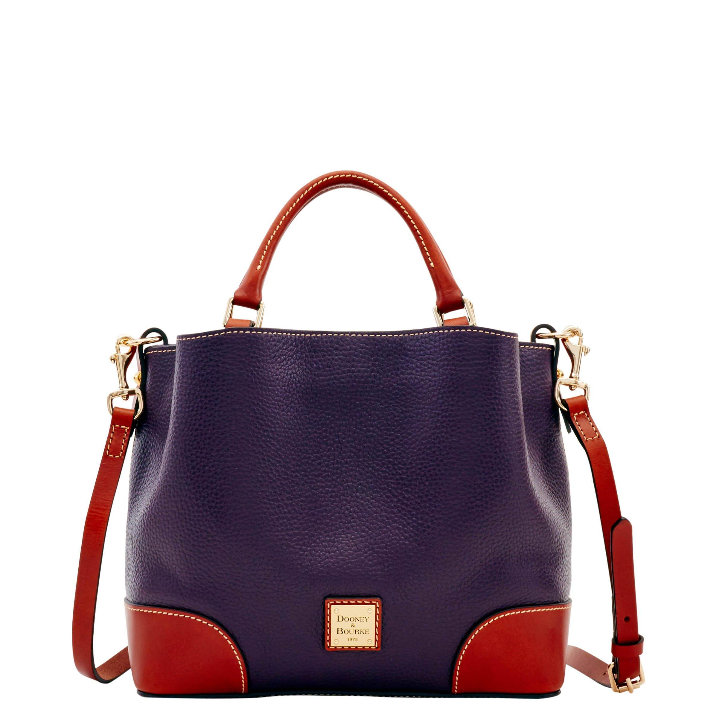 Dooney & Bourke Pebble Grain Small Brenna in Purple - Lyst