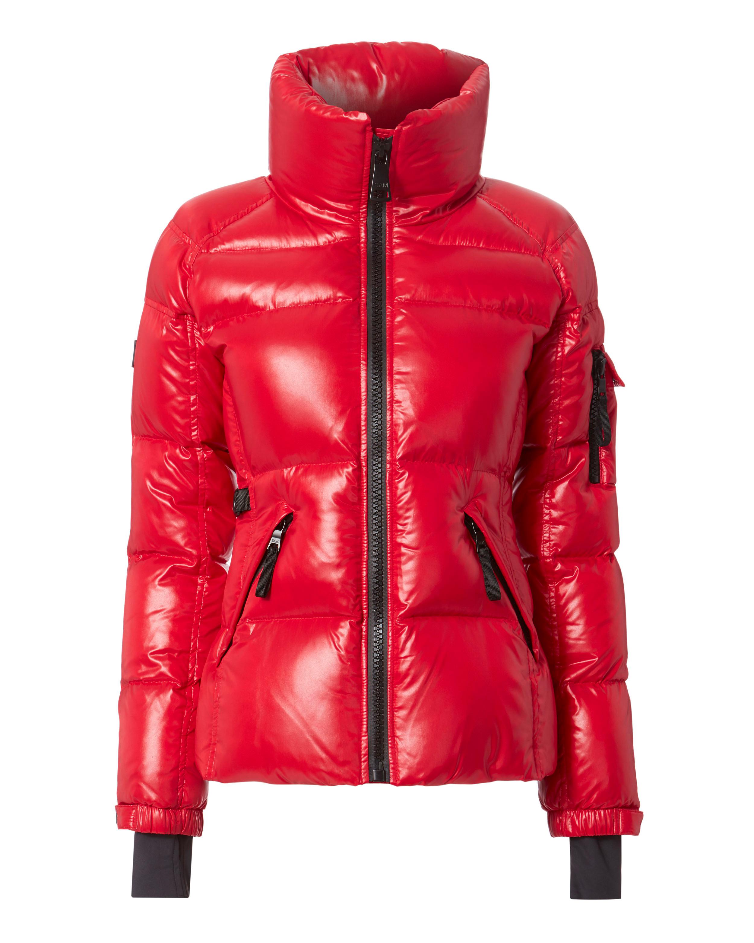 Lyst - Sam. Candy Red Freestyle Puffer Jacket in Red