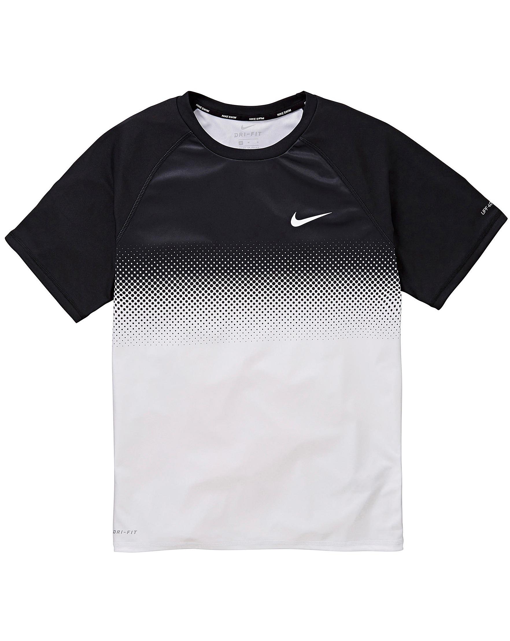 mens swim shirt nike