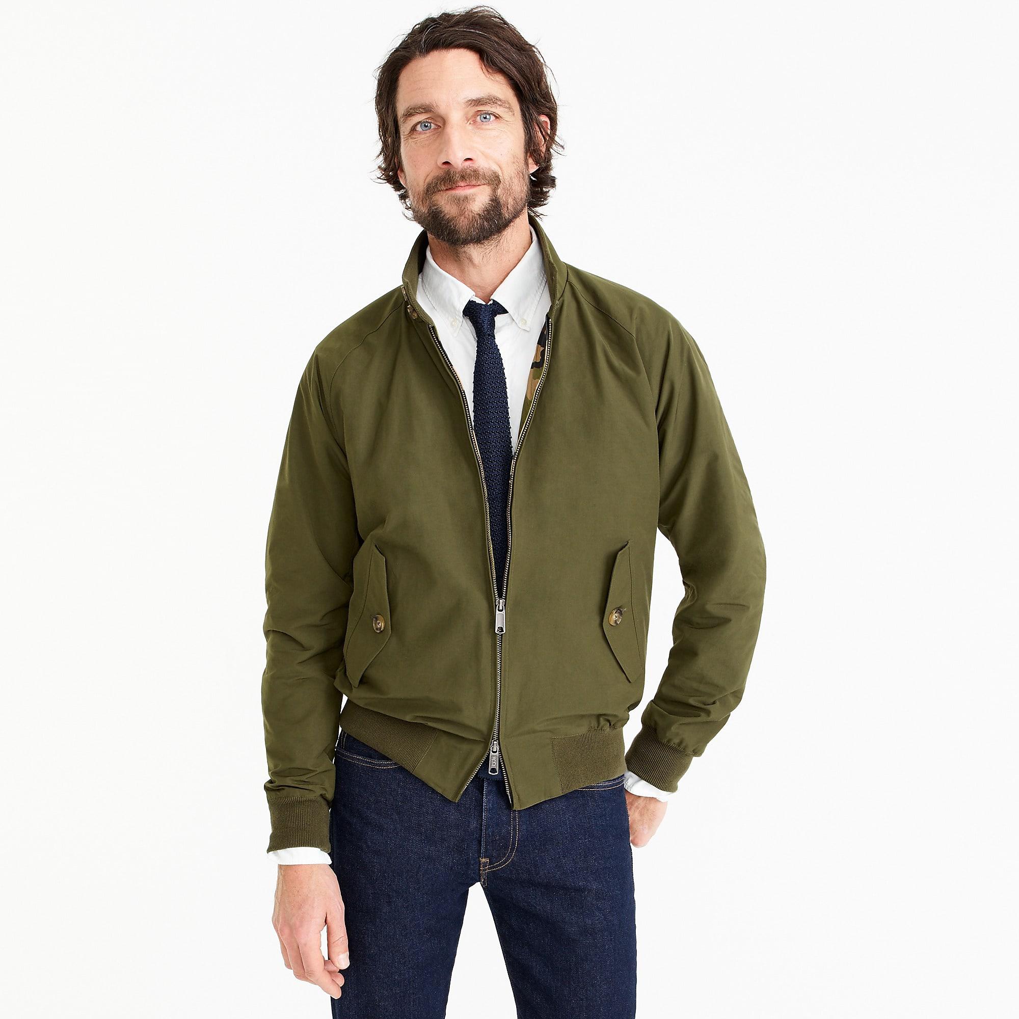 Download Lyst - Baracuta G9 Harrington Jacket In Olive in Green for Men