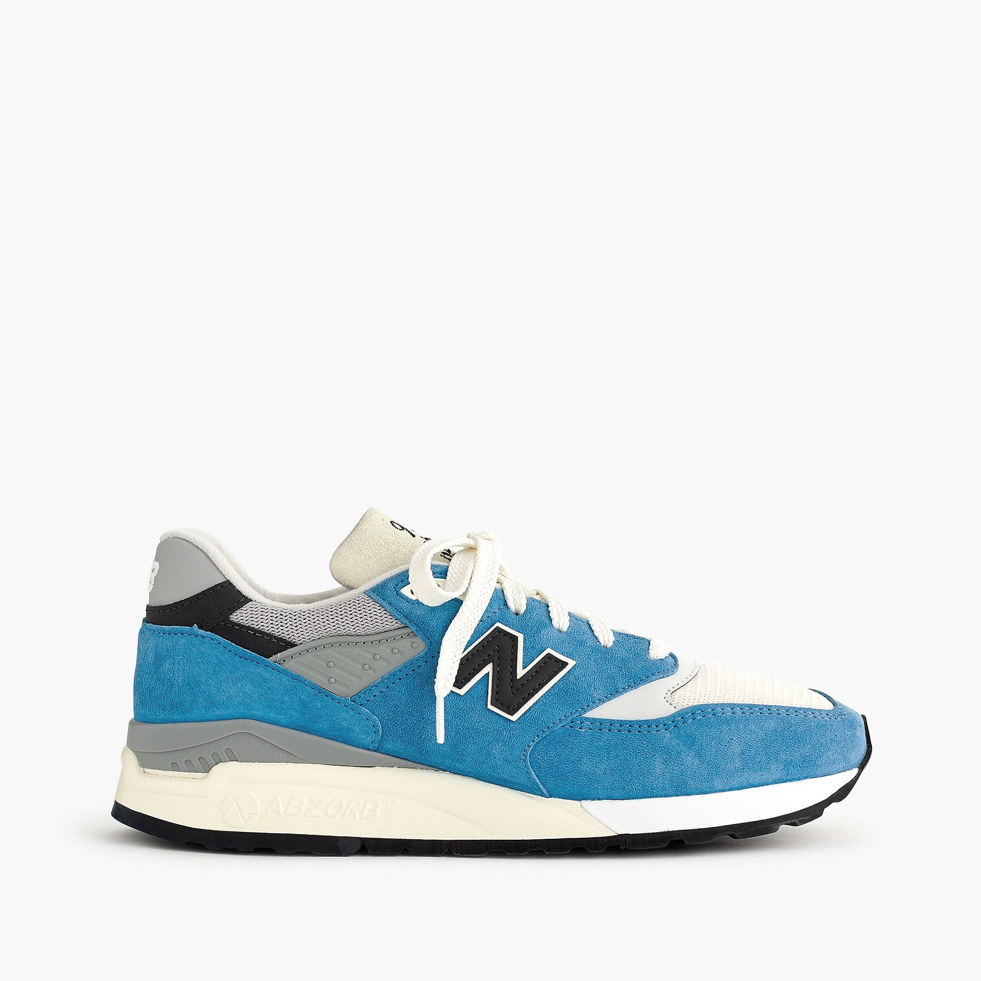 New Balance Suede 998 Sneakers In Bright Blue for Men Lyst New Balance Suede 998 Sneakers In Bright Blue for Men Lyst