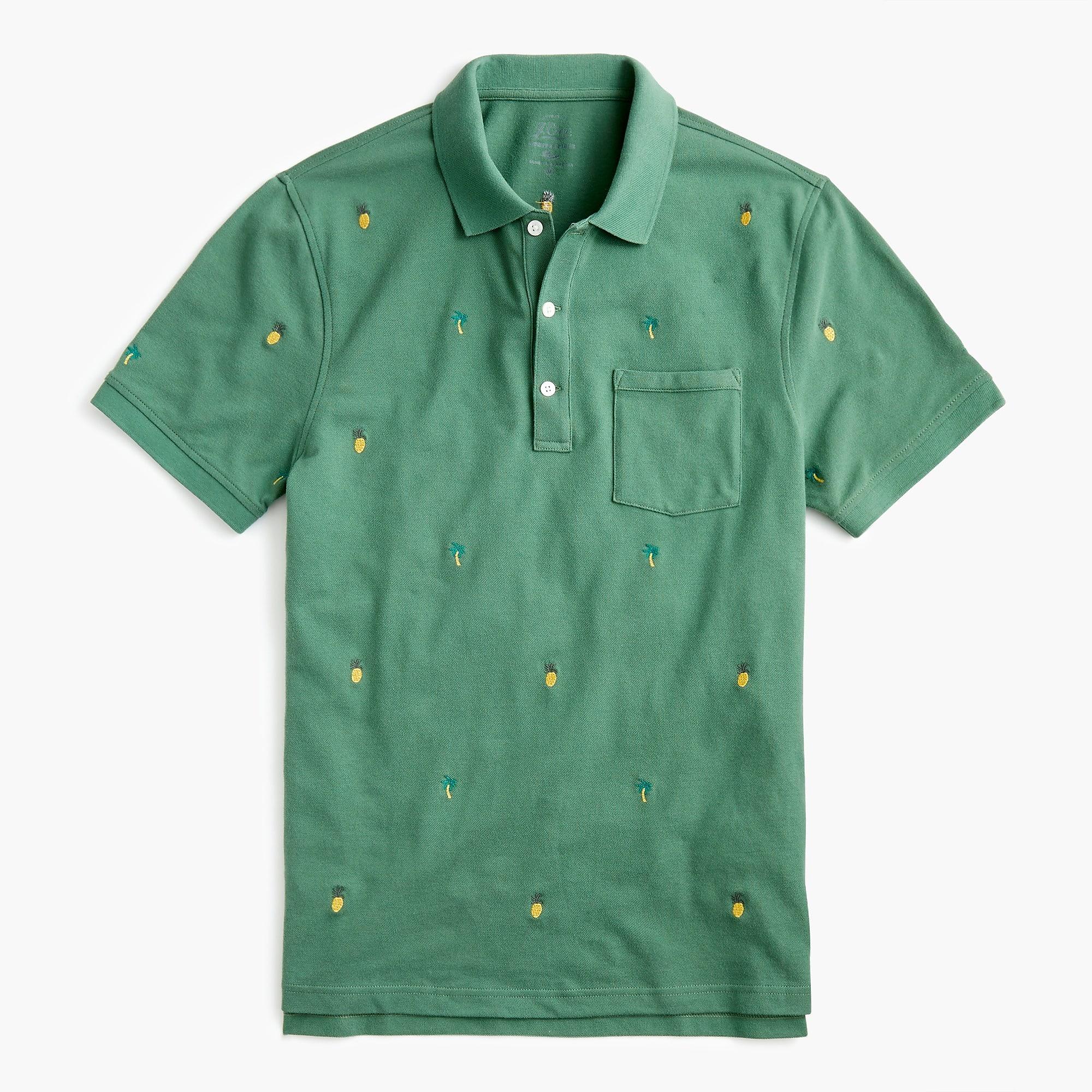 jcrew green shirt