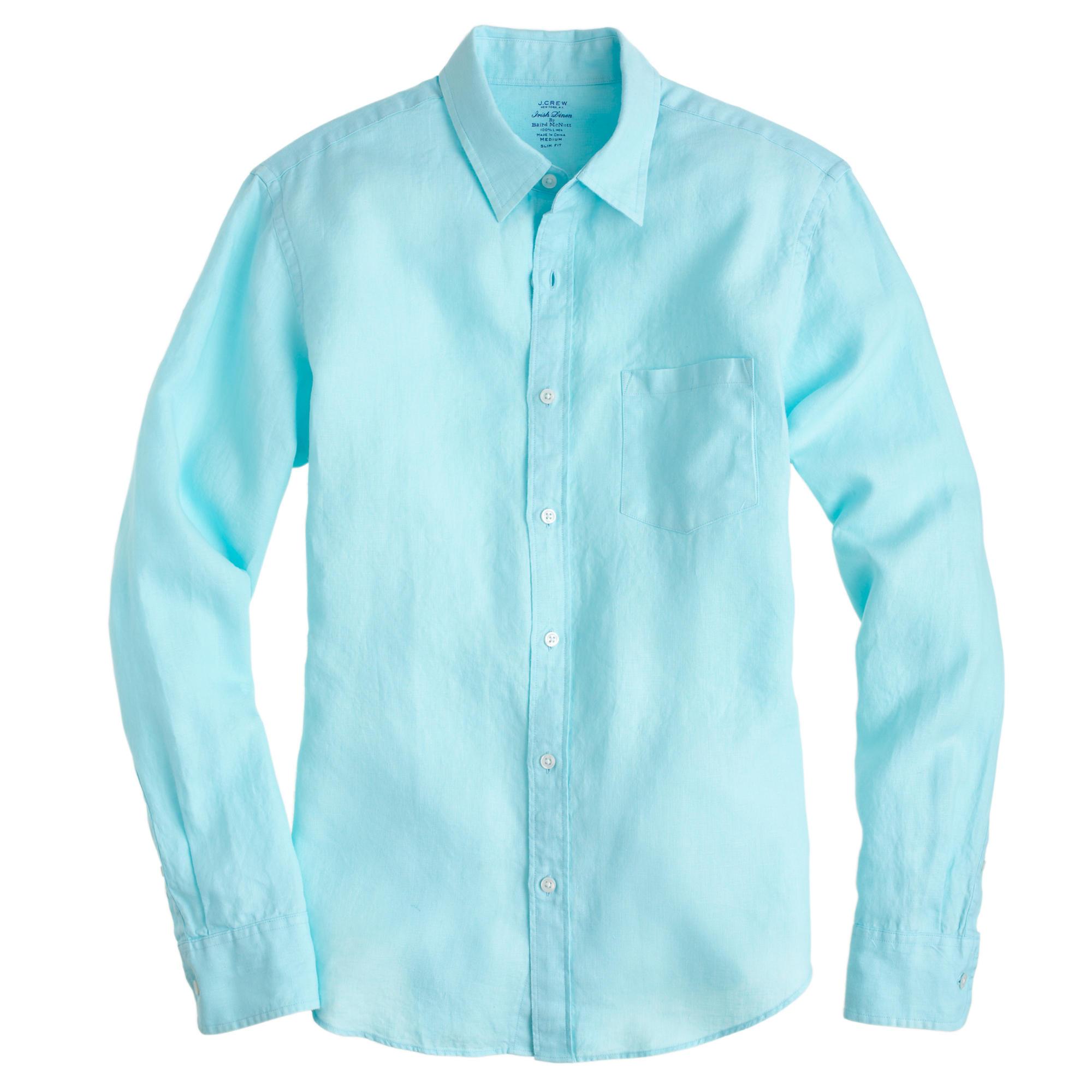 irish linen mens shirts