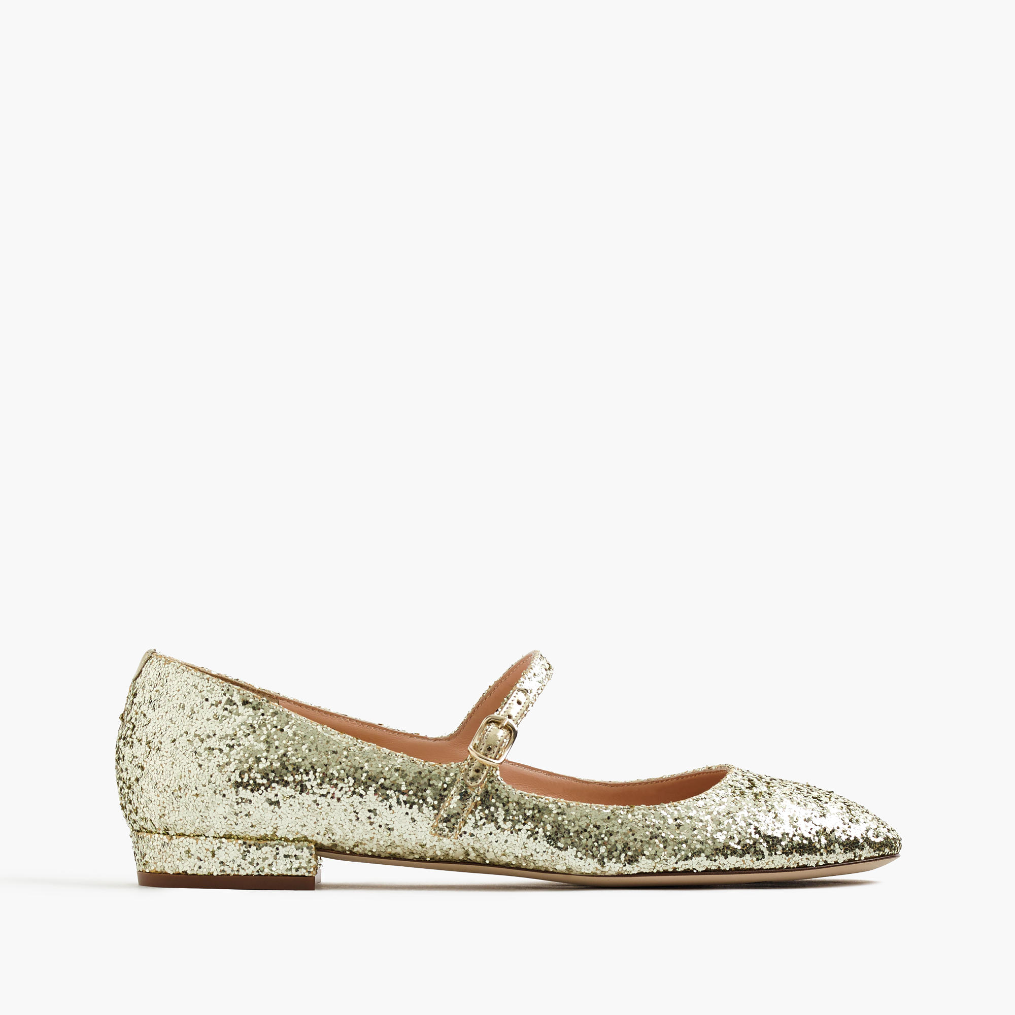 J.crew Mary Jane Flats In Glitter | Lyst