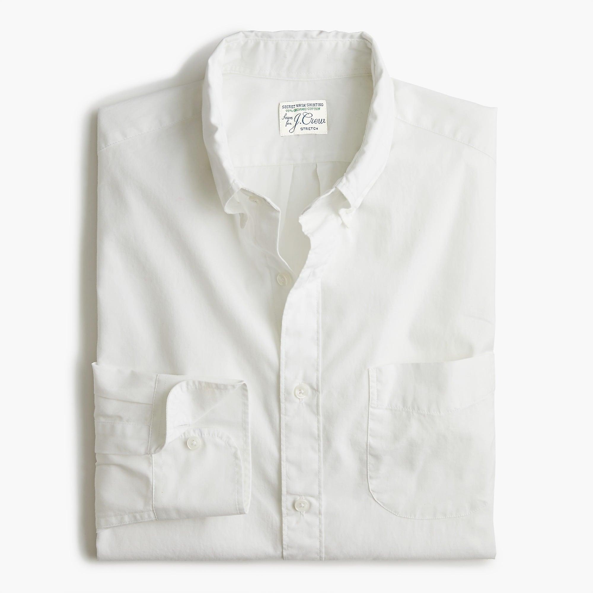 j crew stretch secret wash shirt