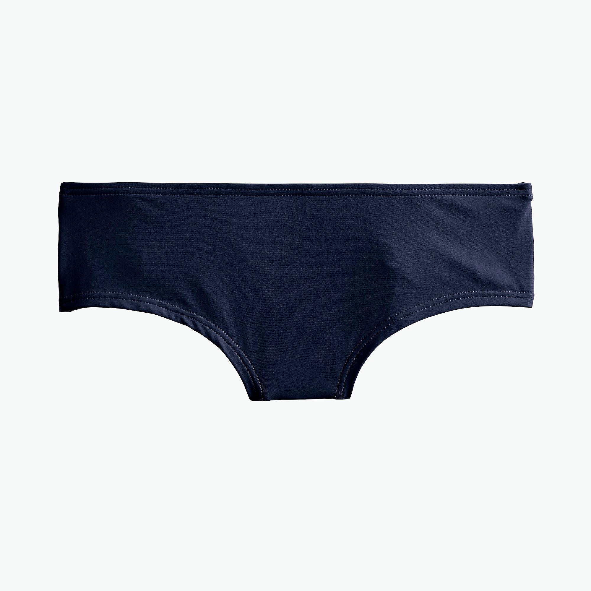 J.Crew Synthetic Boy Short Bikini Bottom in Navy (Blue) - Lyst