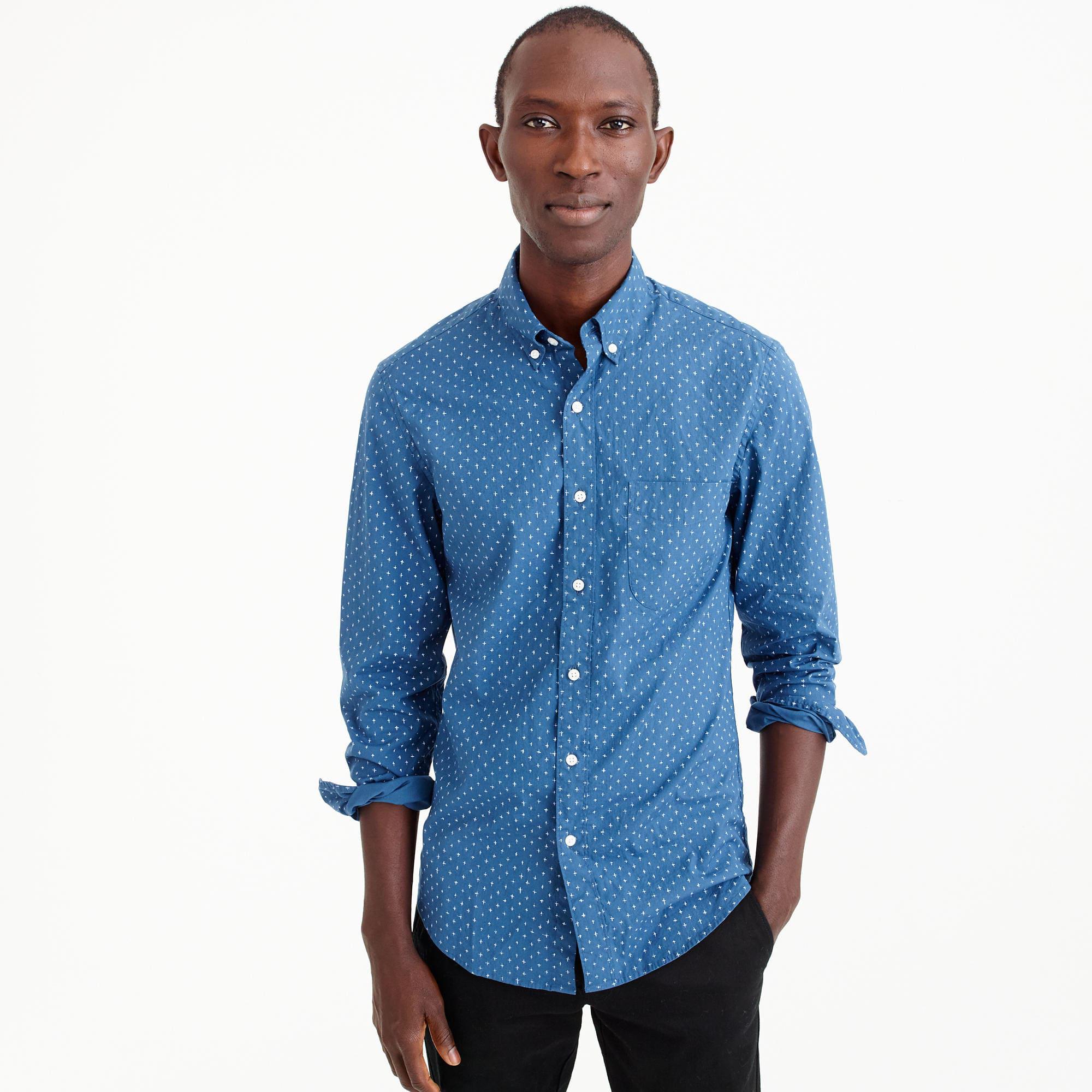 j crew stretch secret wash shirt