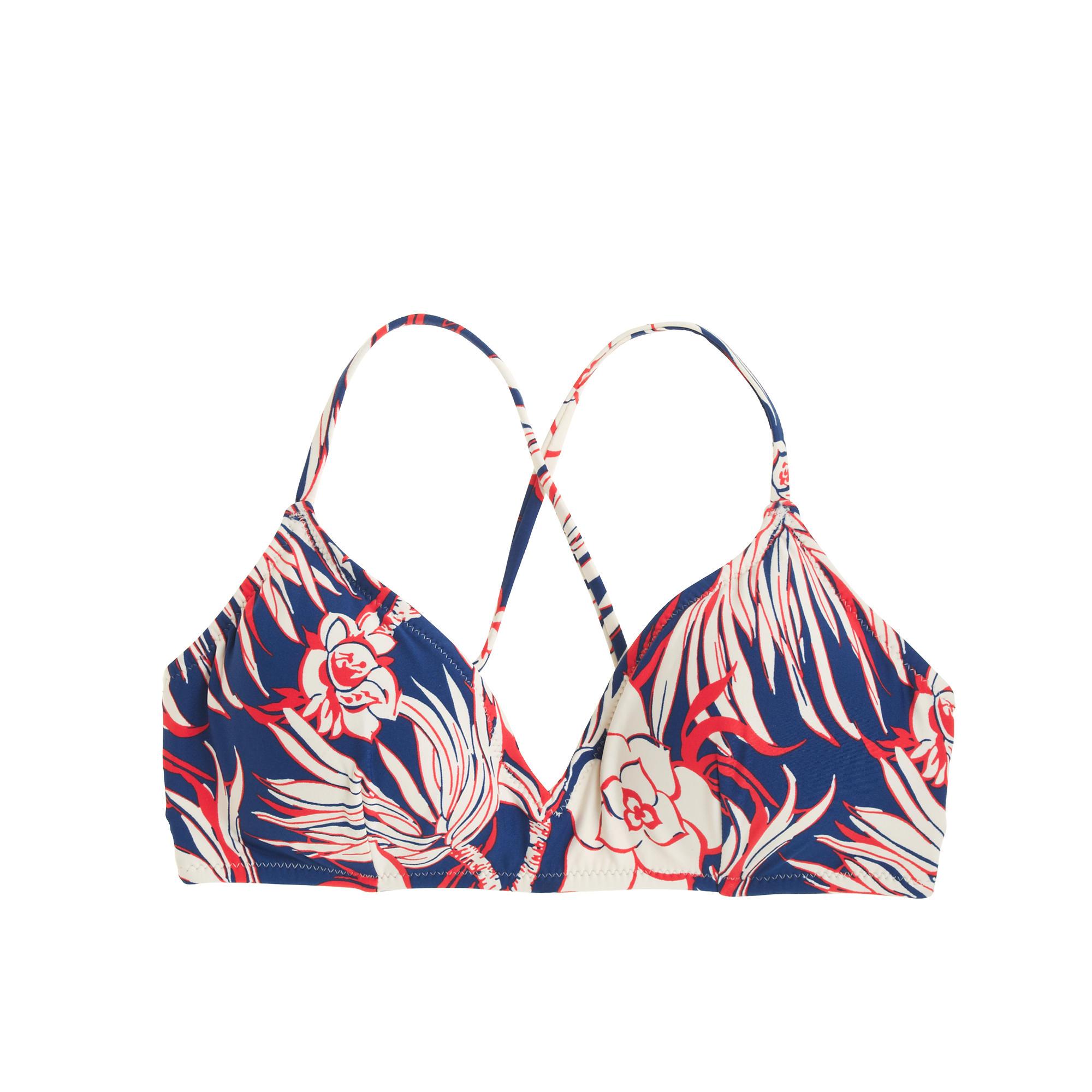 j crew french cross back bikini