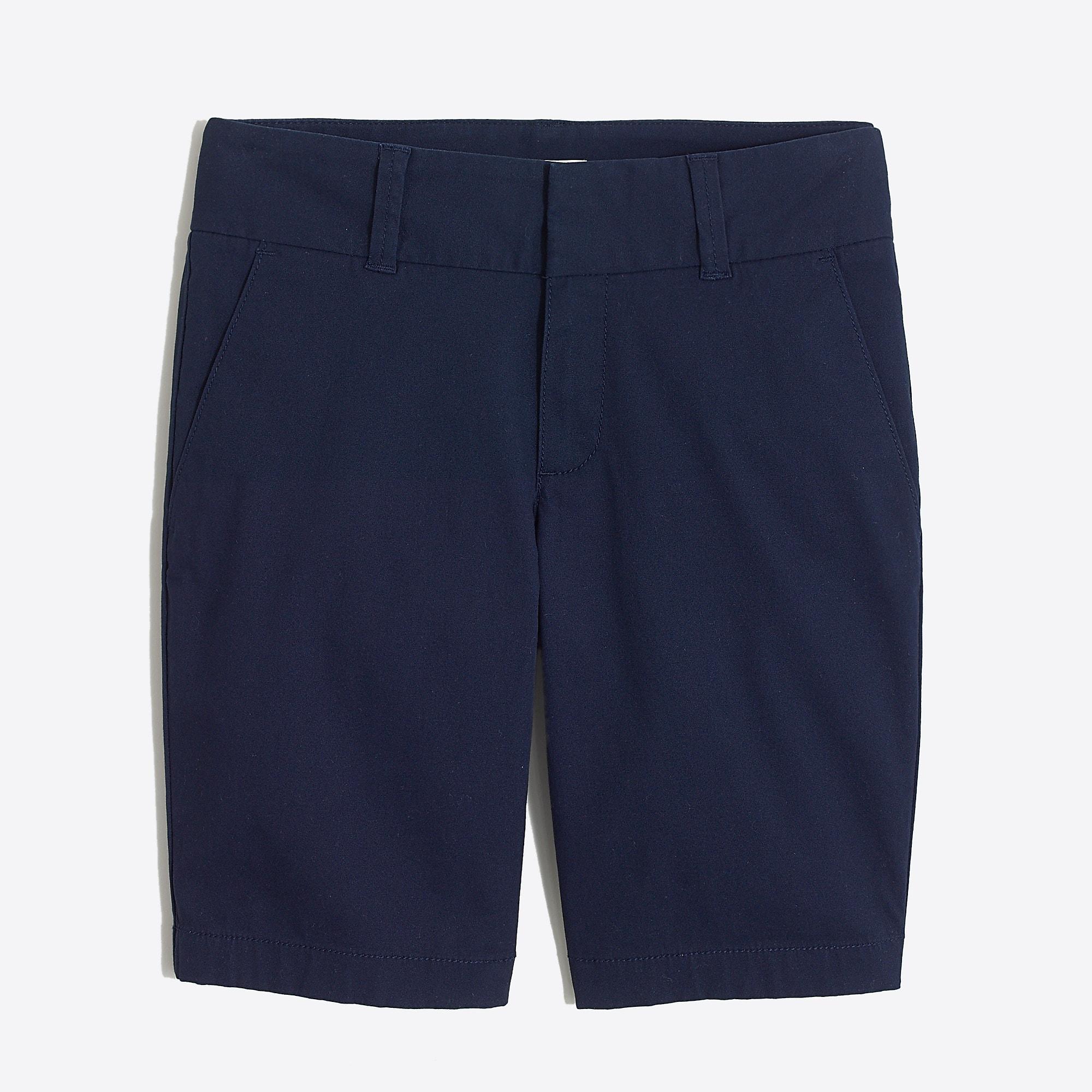 J.Crew Cotton 9" Frankie Bermuda Chino Short in Navy (Blue) Lyst