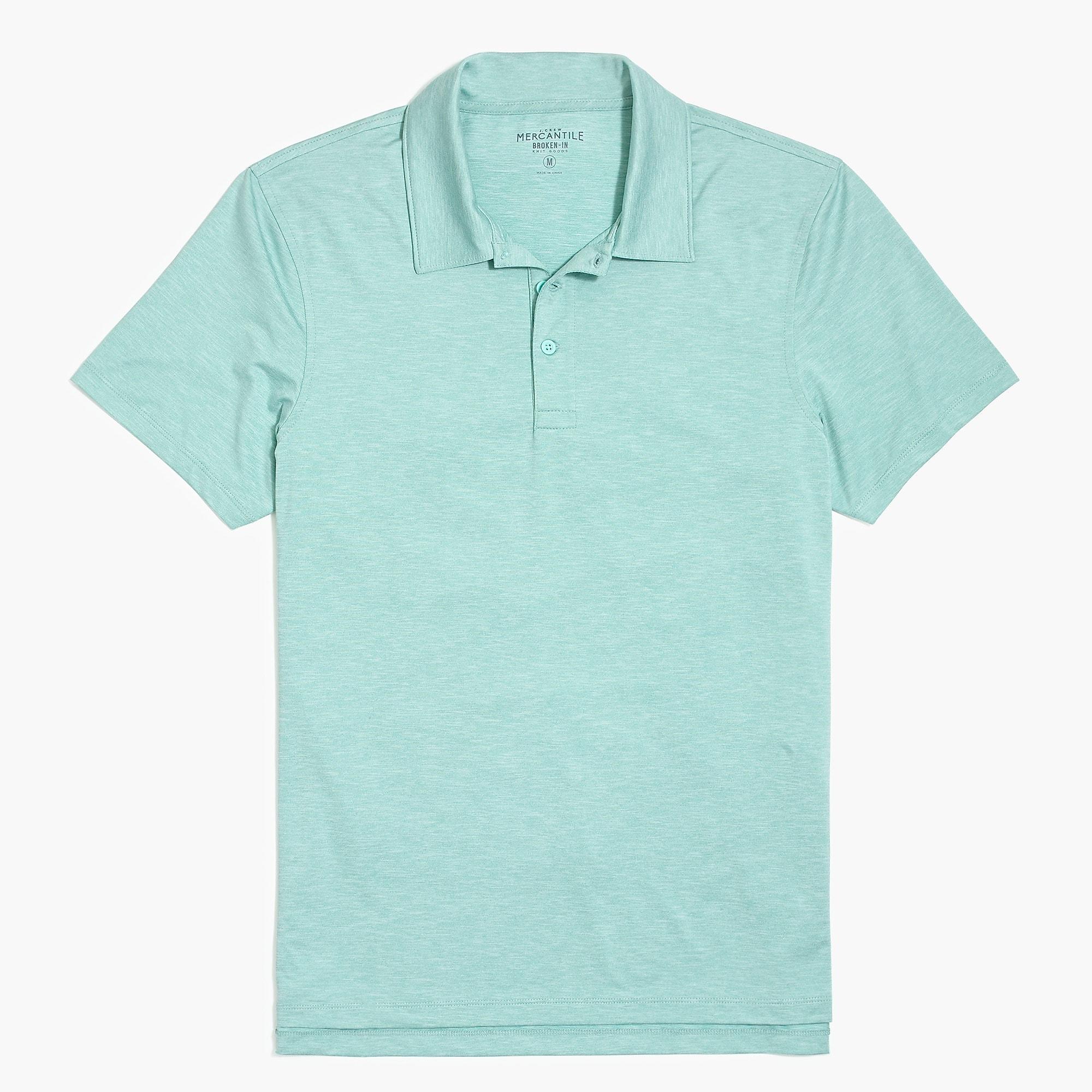 J.Crew Performance Polo Shirt in Blue for Men - Lyst