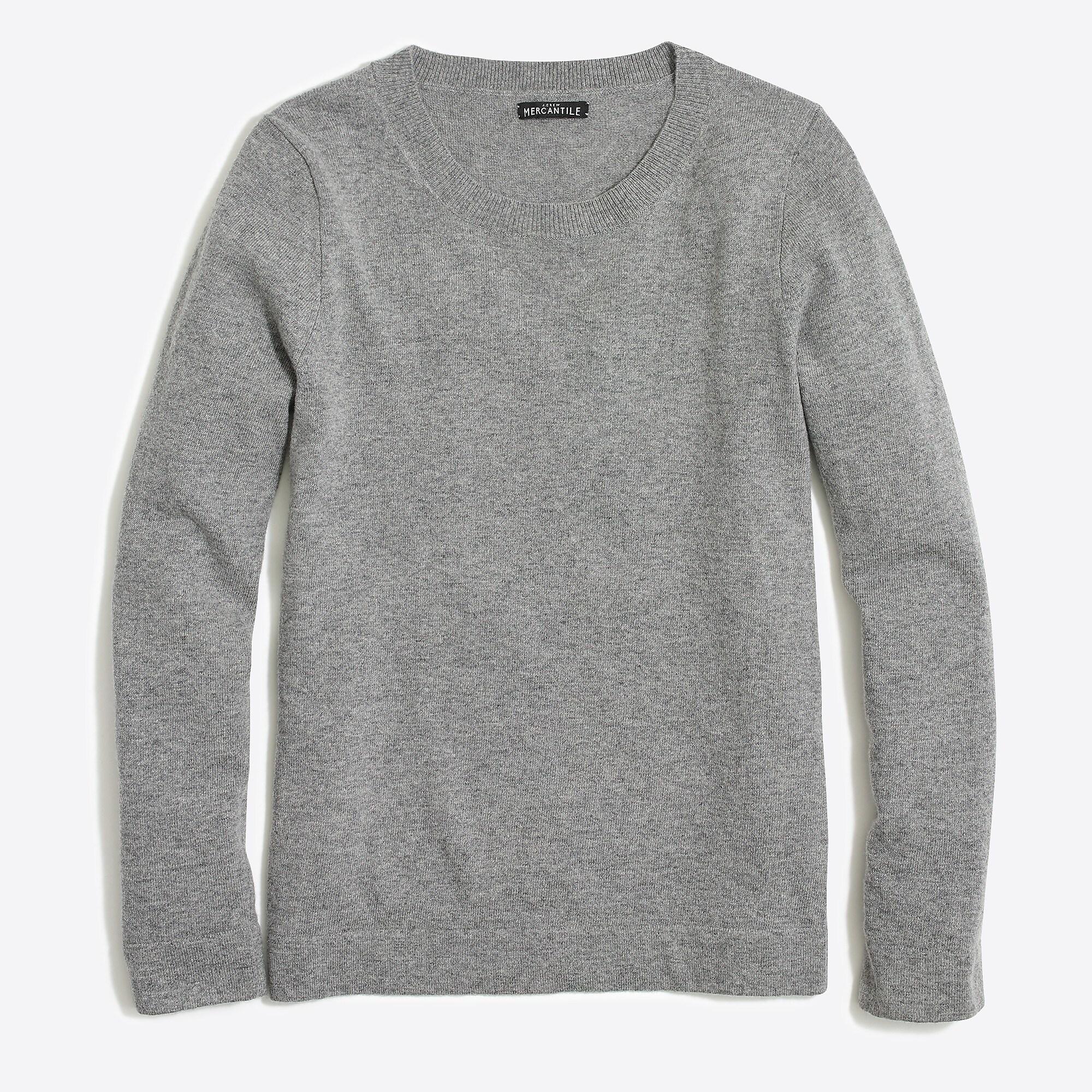 J.Crew Cottonwool Teddie Sweater in Gray Lyst