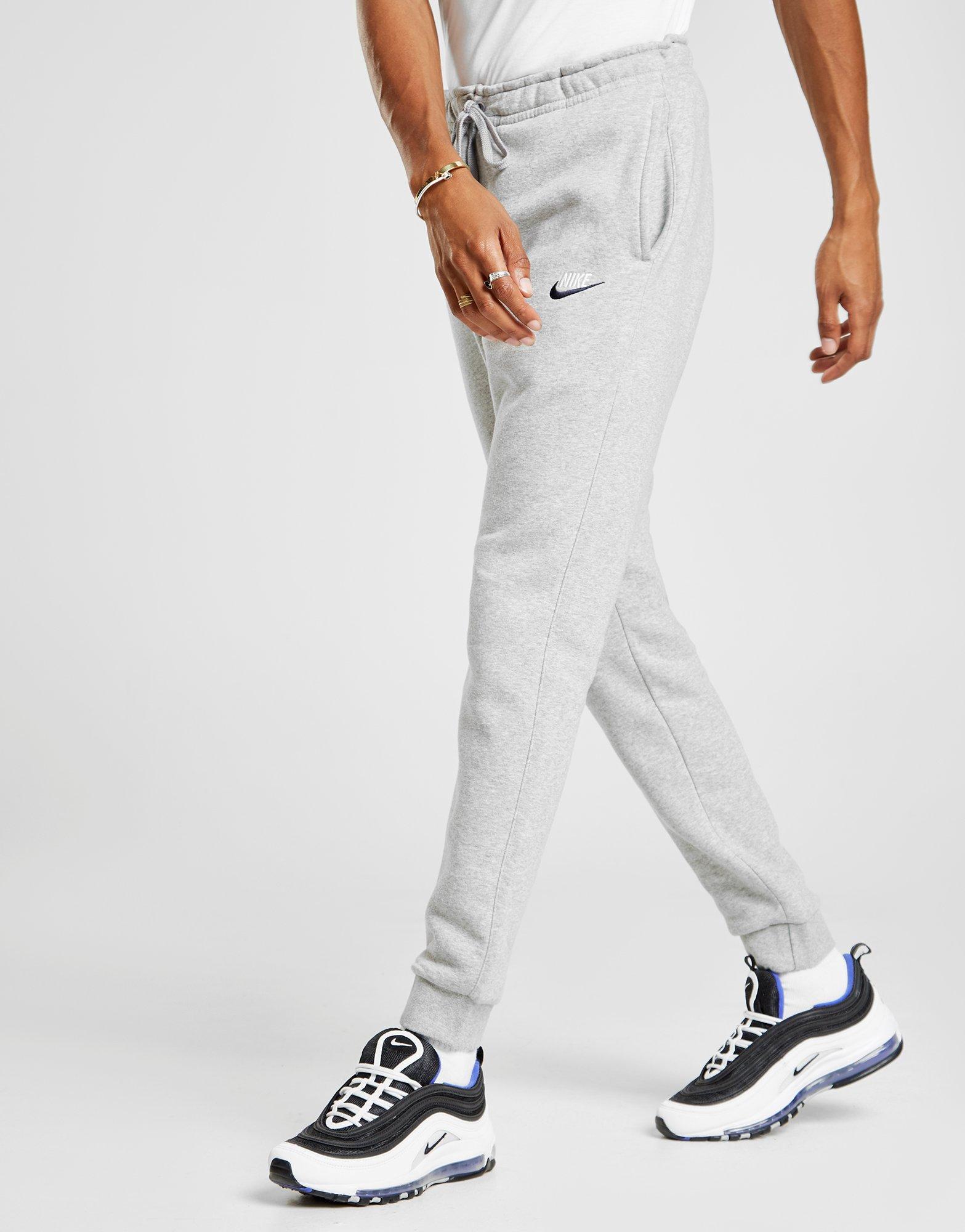 Nike Foundation Fleece Track Pants in Gray for Men - Lyst
