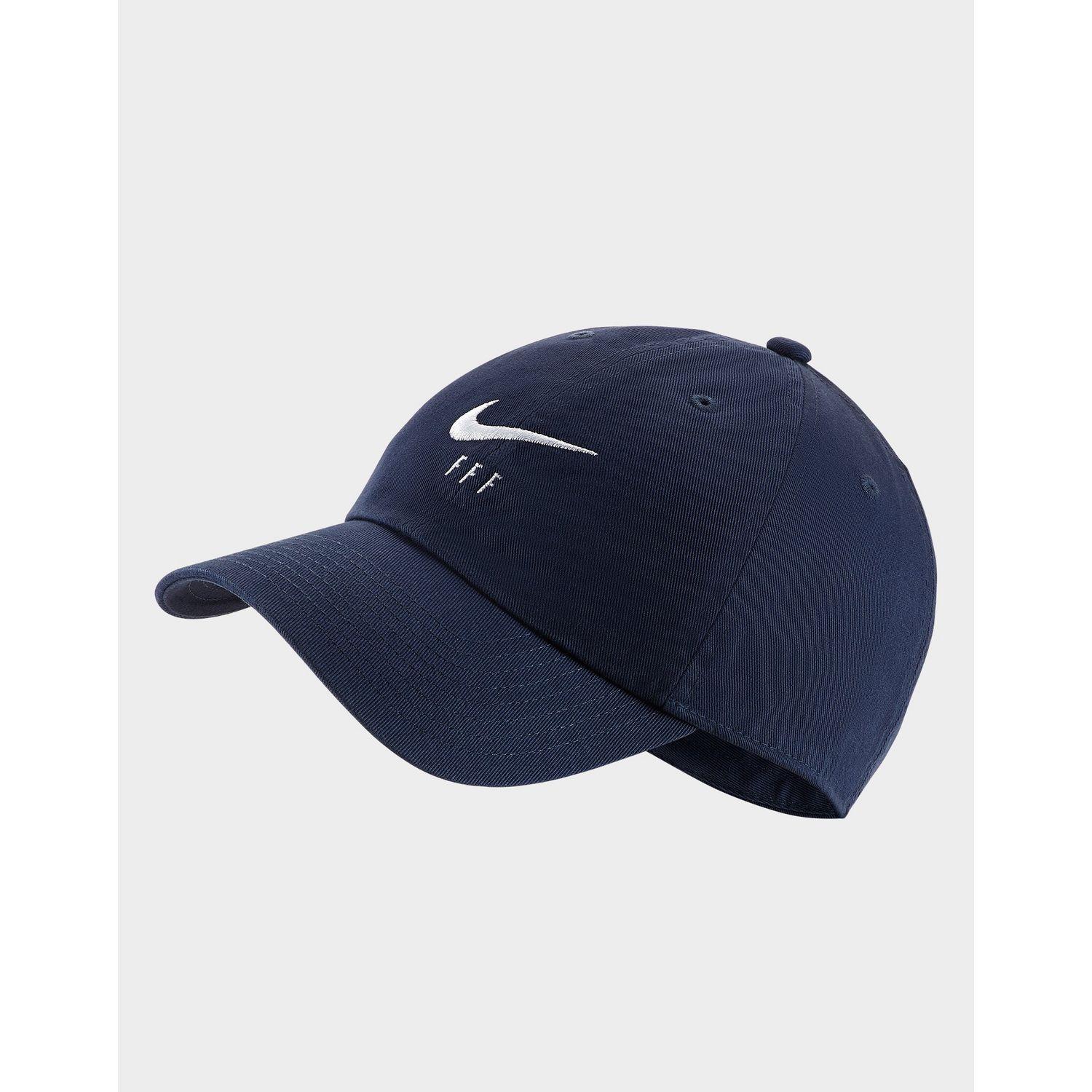 Nike Fff Heritage86 Adjustable Football Hat in Blue for Men - Lyst