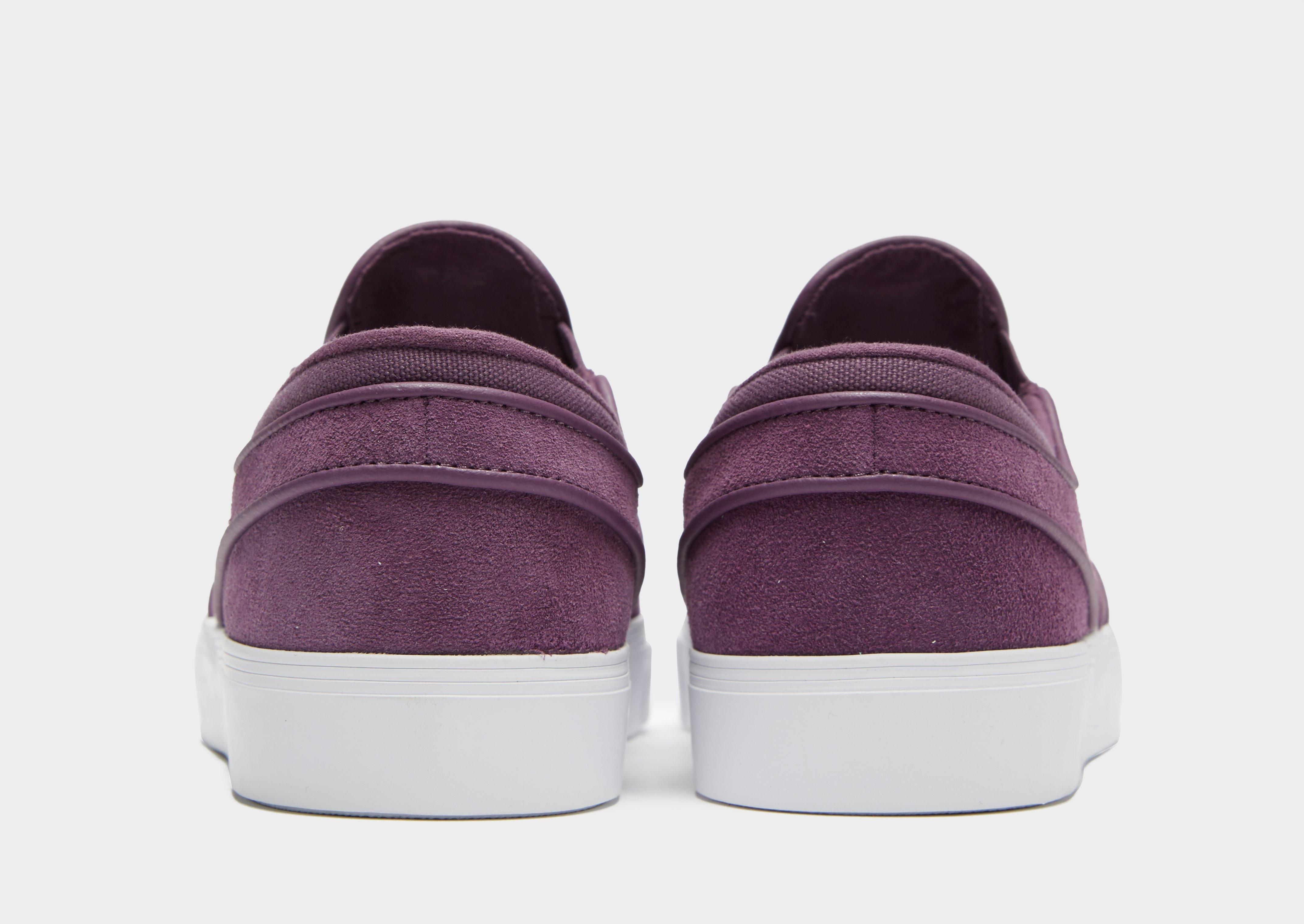 janoski slip on purple