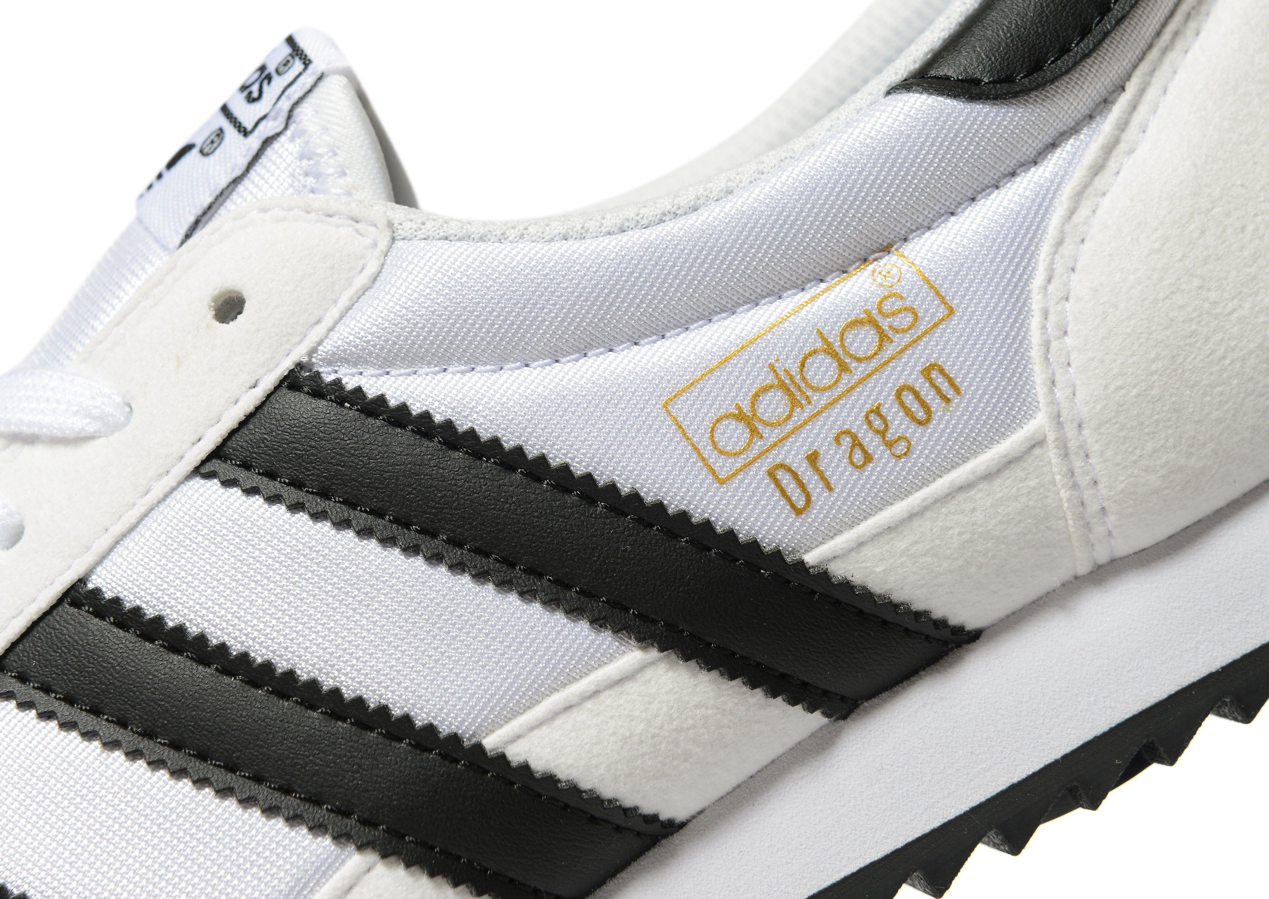 adidas originals dragon black and white
