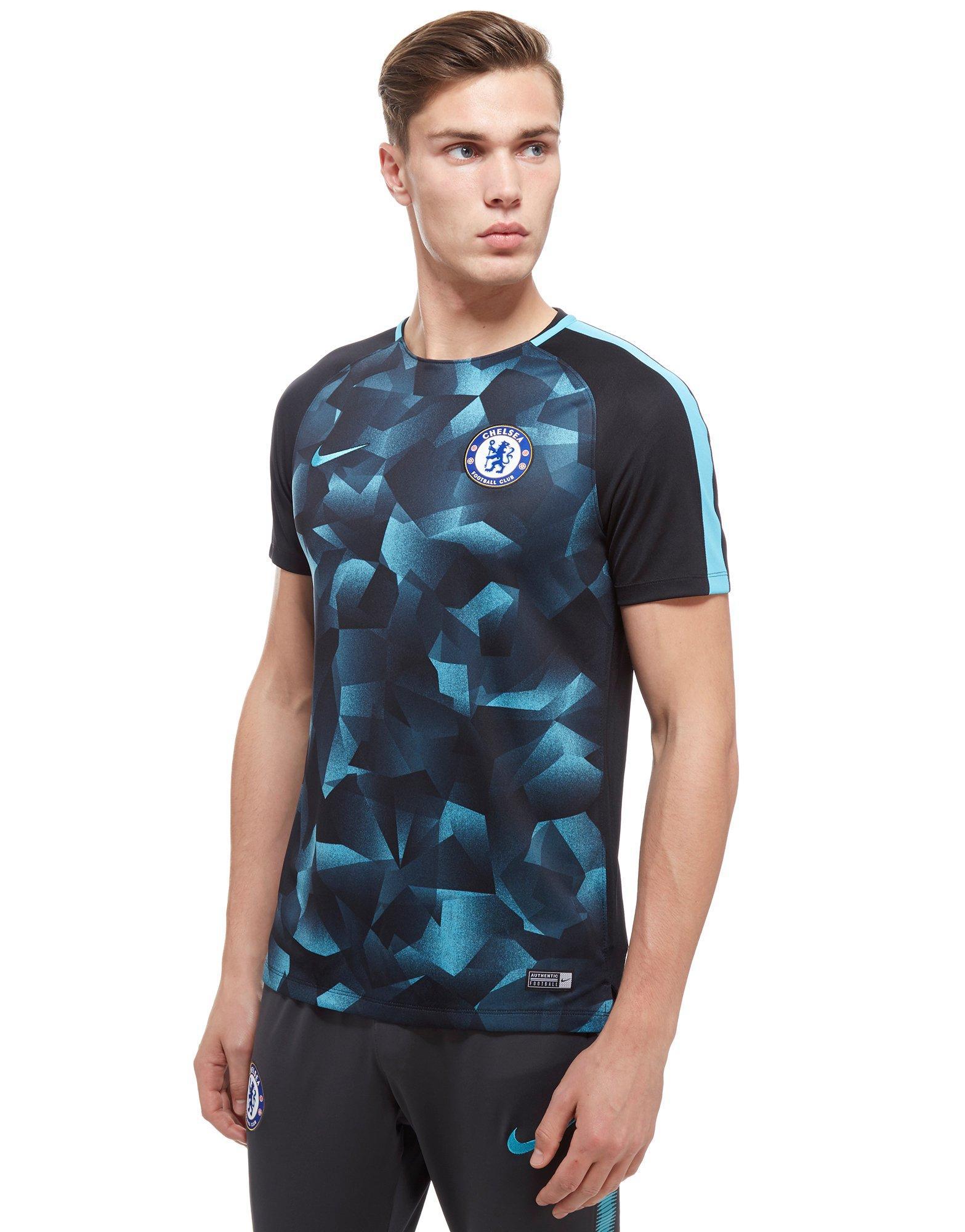 Lyst - Nike Chelsea Fc 2017 Squad Training Shirt in Black for Men