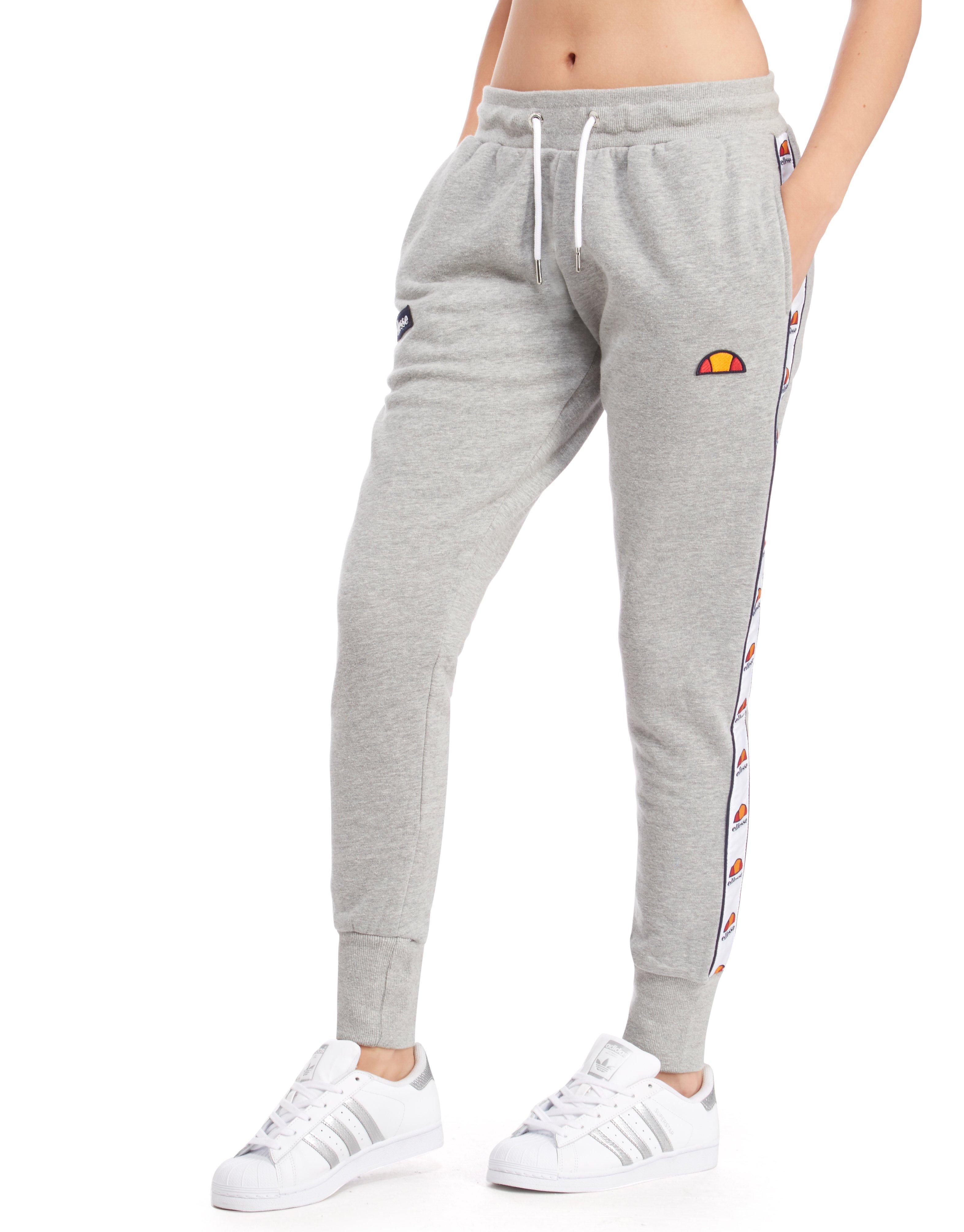 Ellesse Tape Fleece Pants in Gray Lyst