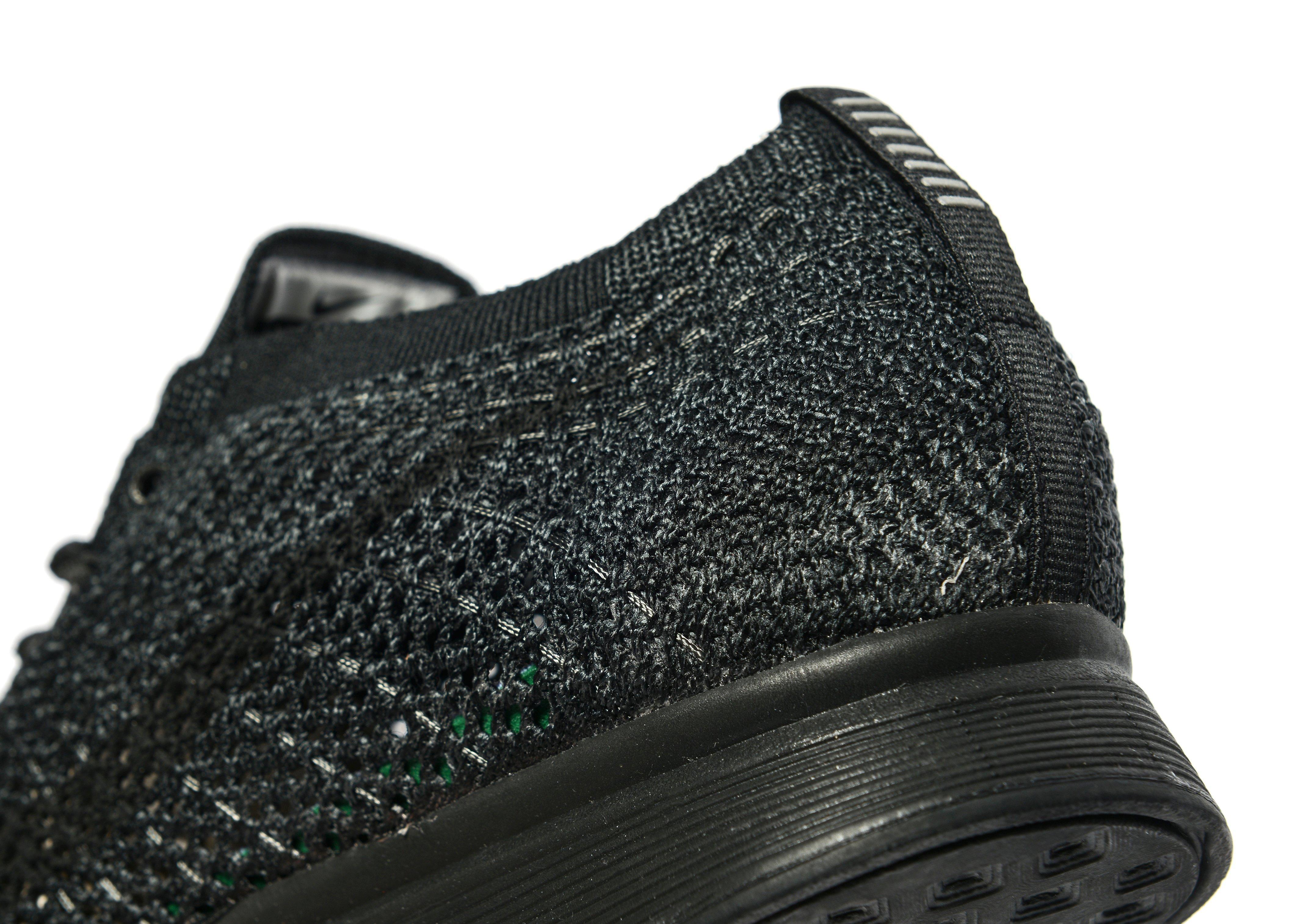 all black flyknit racer