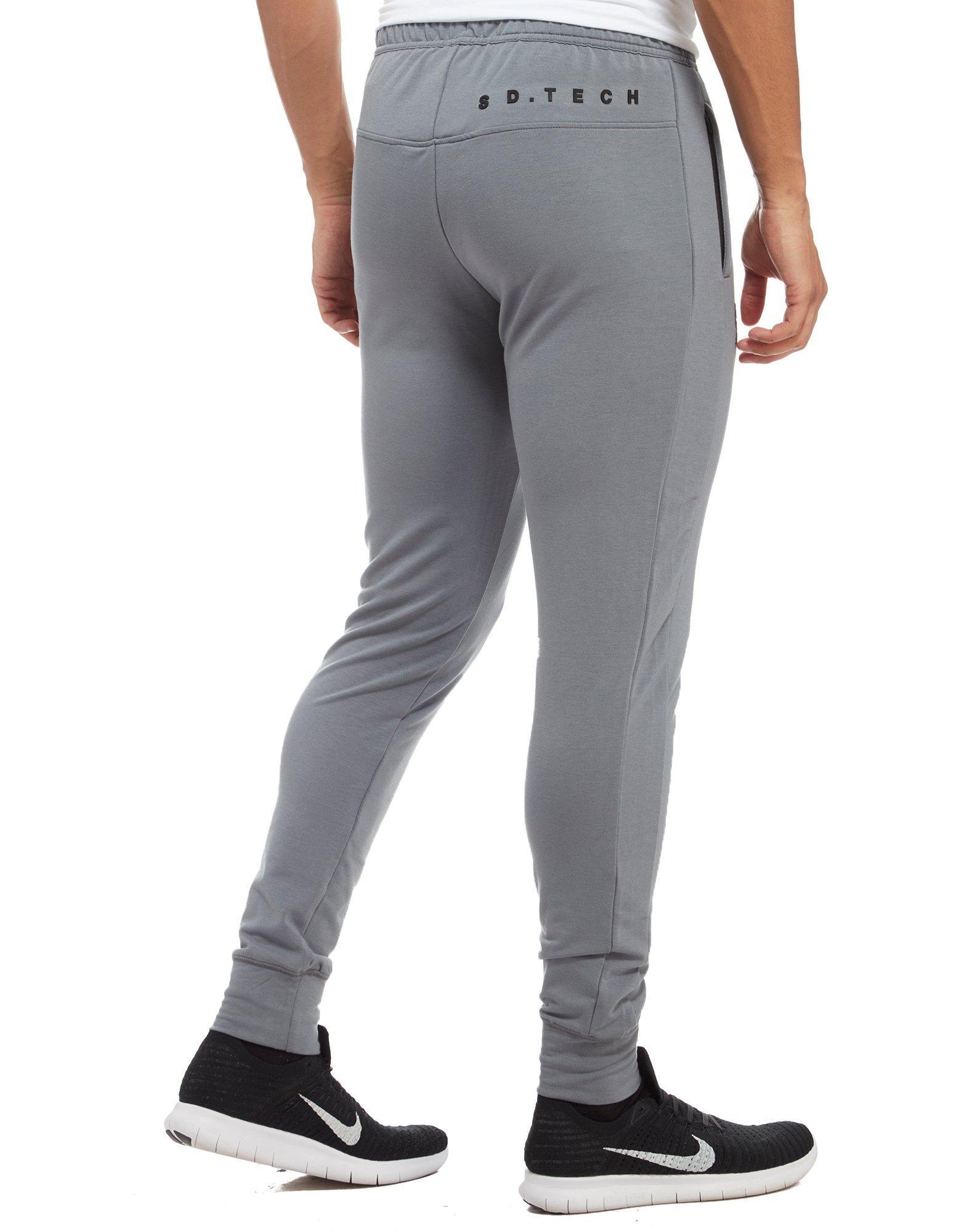 Lyst - Superdry Sport Poly Core Joggers in Gray for Men