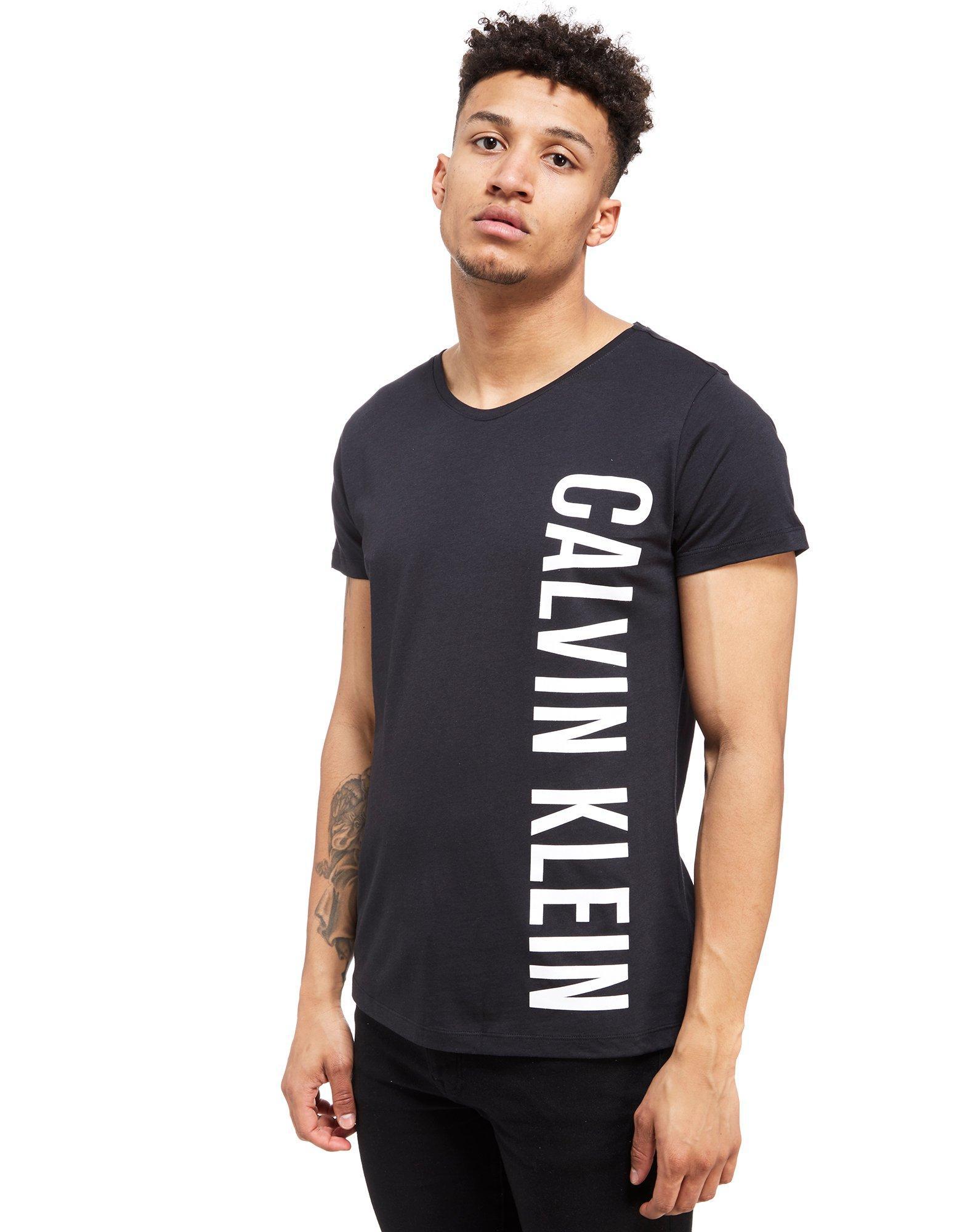 Calvin Klein T Shirt - Calvin Klein Men's 90's Re-Issue T-Shirt - Black ...